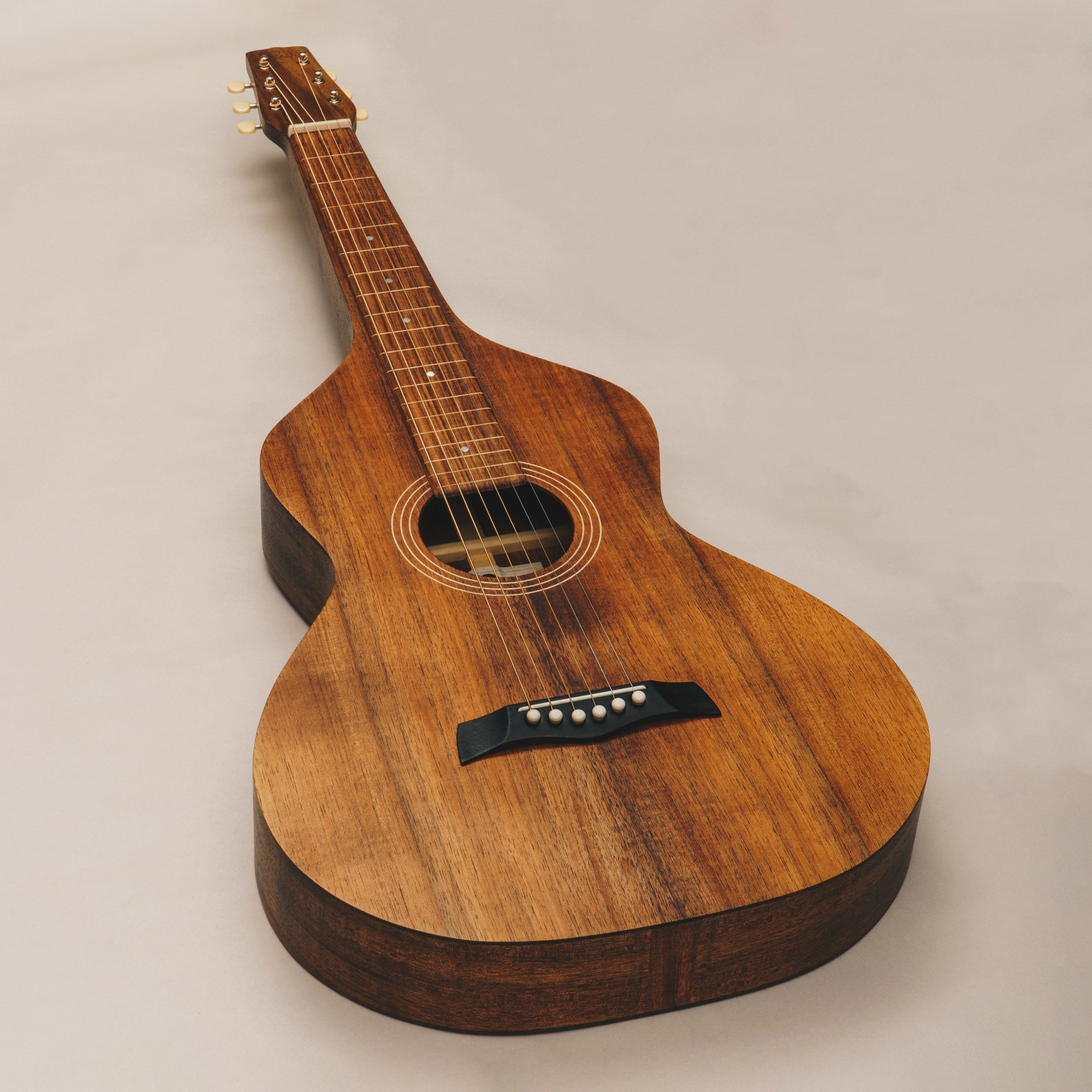 Style 1 Weissenborn Guitar Weissenborn Acoustic Lap Steel Slide Guitar by master luthier Richard Wilson. Handcrafted in Australia. Serial no. RW2301-391.