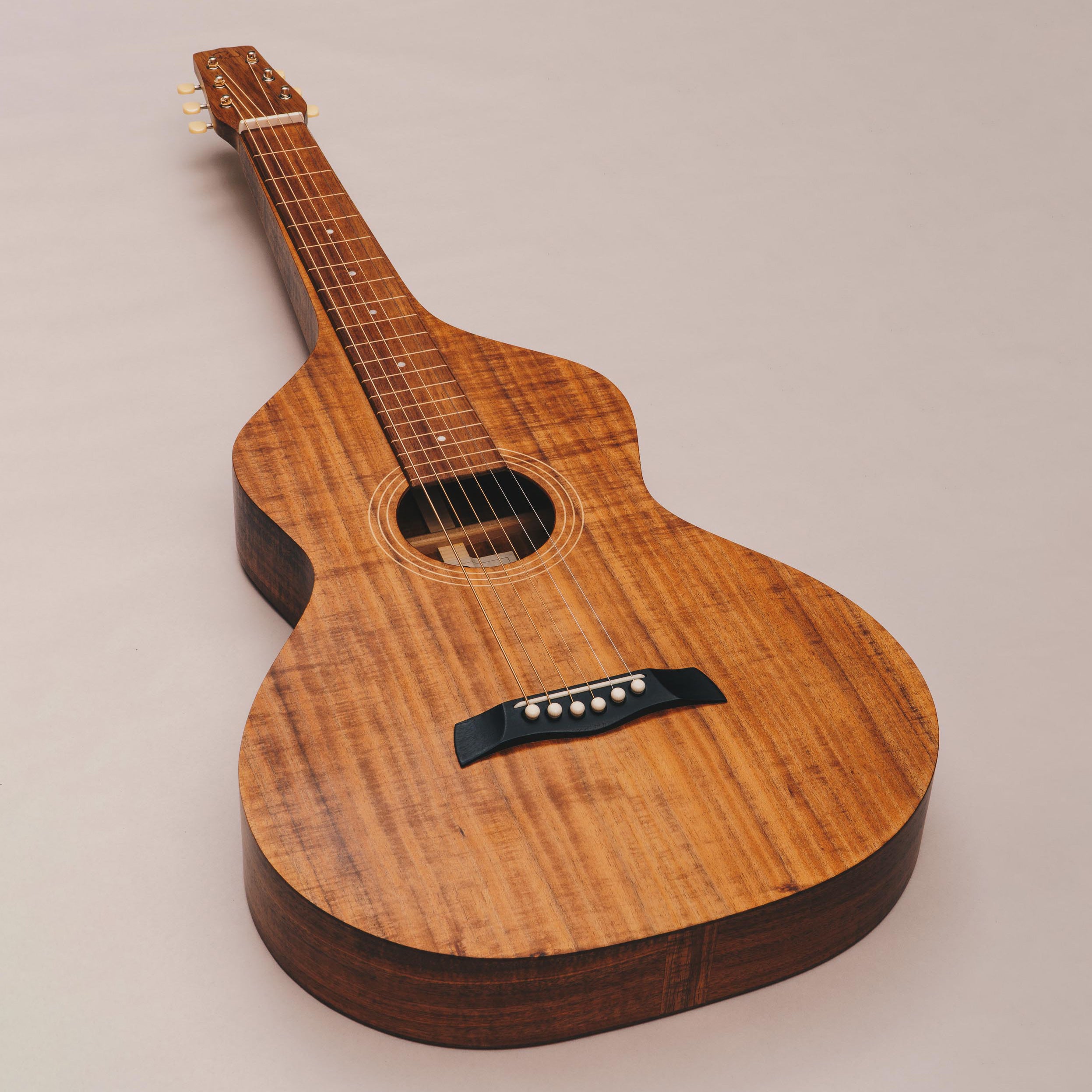 Style 1 Weissenborn Guitar Weissenborn Acoustic Lap Steel Slide Guitar by master luthier Richard Wilson. Handcrafted in Australia. Serial no. RW2256-386.