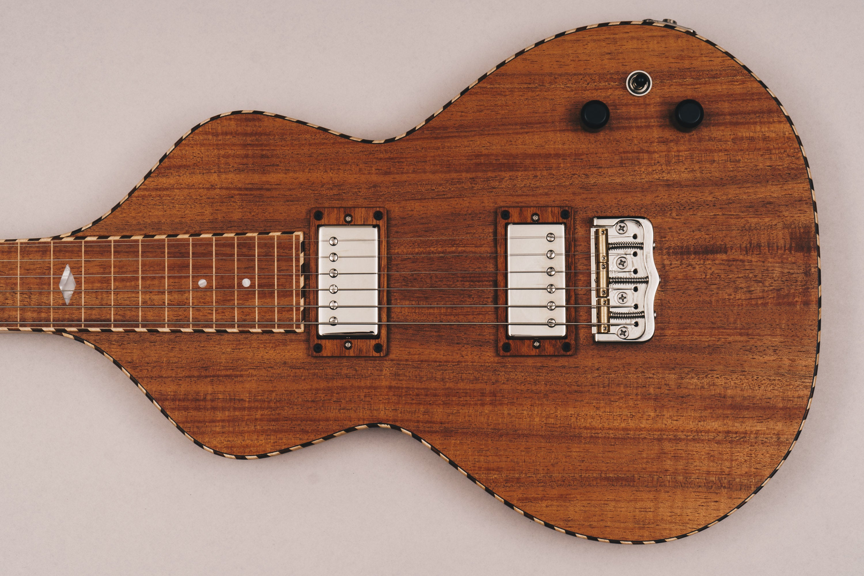 Electric Lap Steel Weissenborn Acoustic Lap Steel Slide Guitar by master luthier Richard Wilson. Handcrafted in Australia. Serial no. RW2037-286.