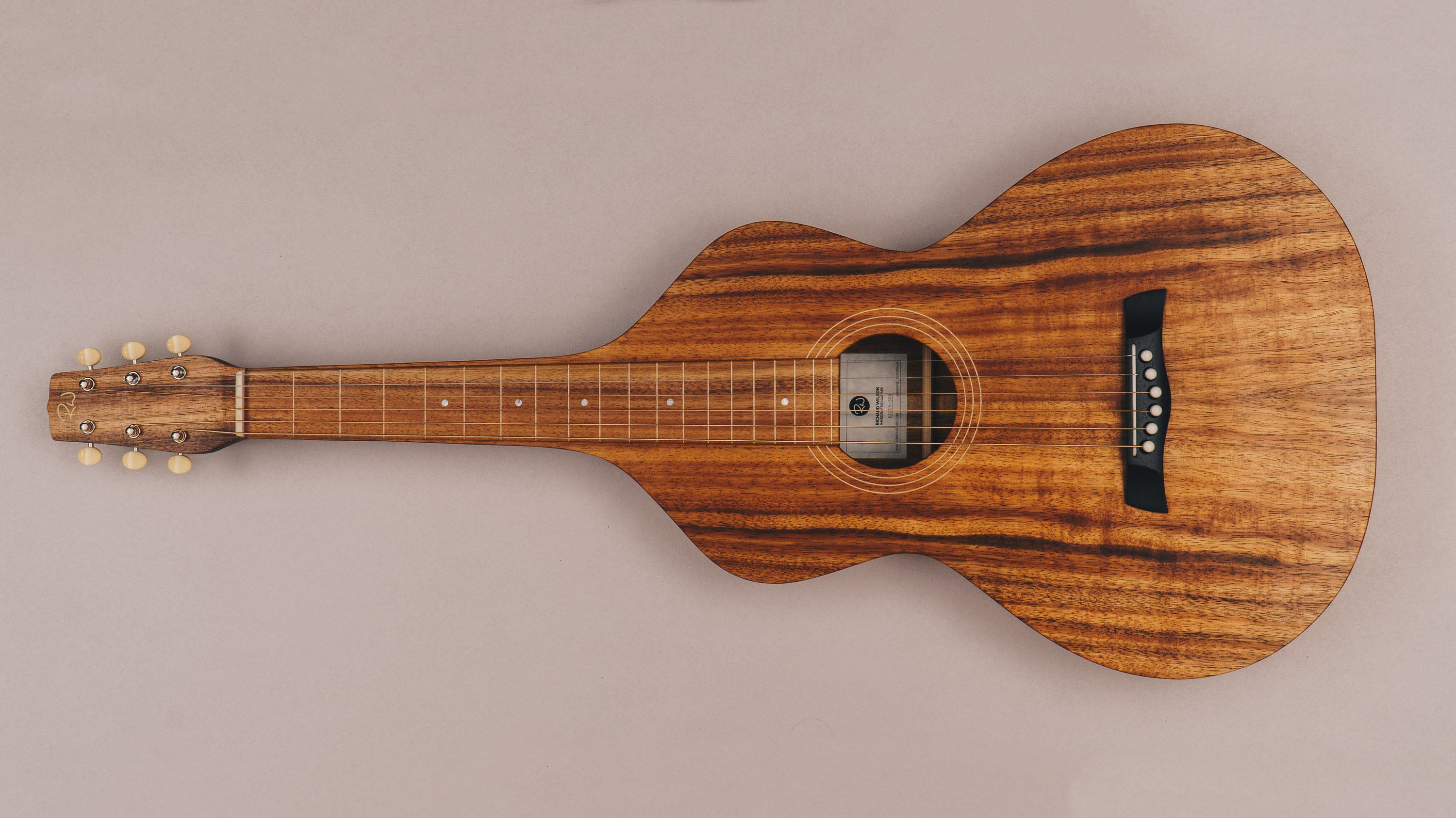 Hawaiian Koa Style 1 Weissenborn Guitar Weissenborn Acoustic Lap Steel Slide Guitar by master luthier Richard Wilson. Handcrafted in Australia. Serial no. RW2115-304.
