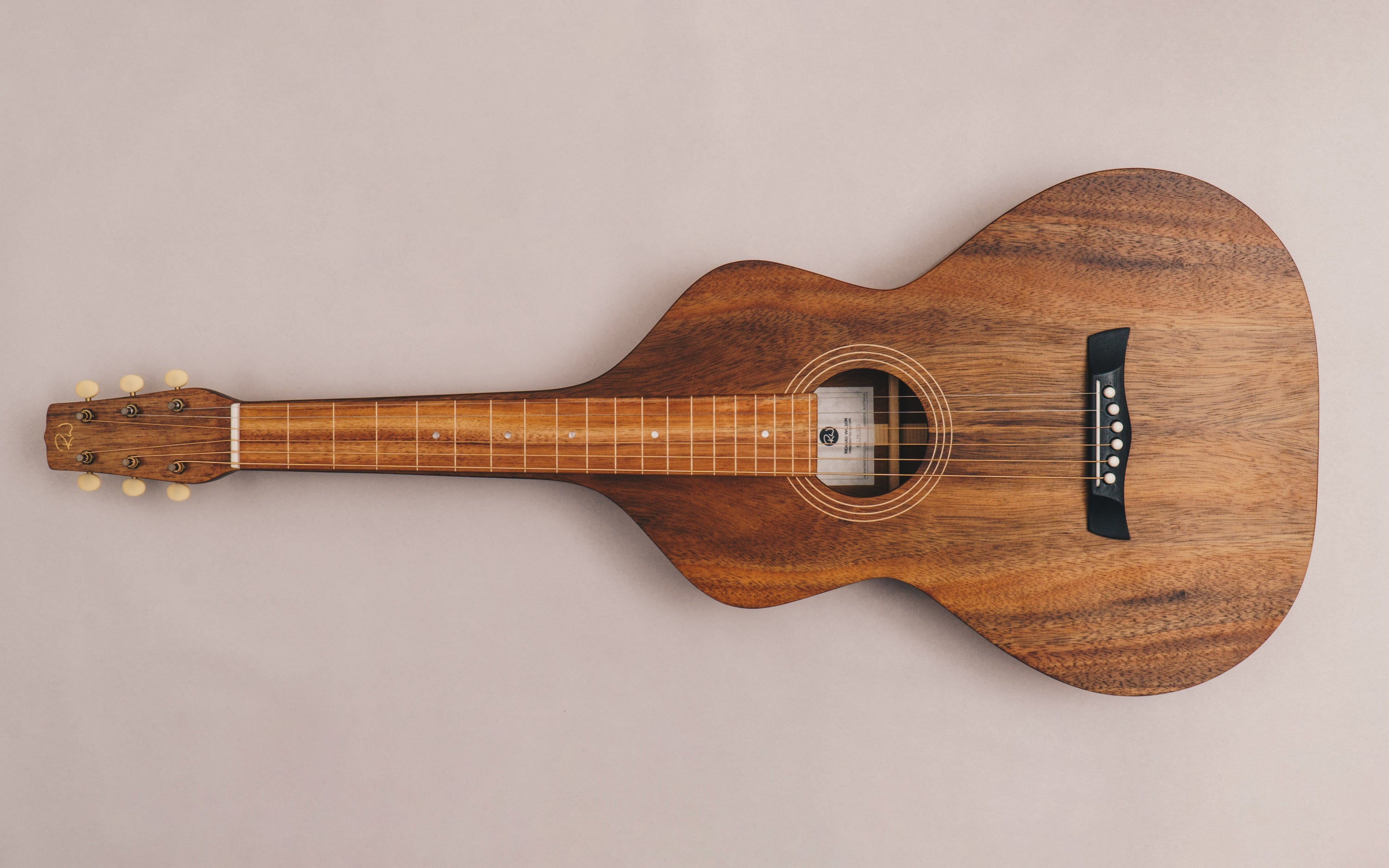 Hawaiian Koa Style 1 Weissenborn Guitar Weissenborn Acoustic Lap Steel Slide Guitar by master luthier Richard Wilson. Handcrafted in Australia. Serial no. RW2136-325.