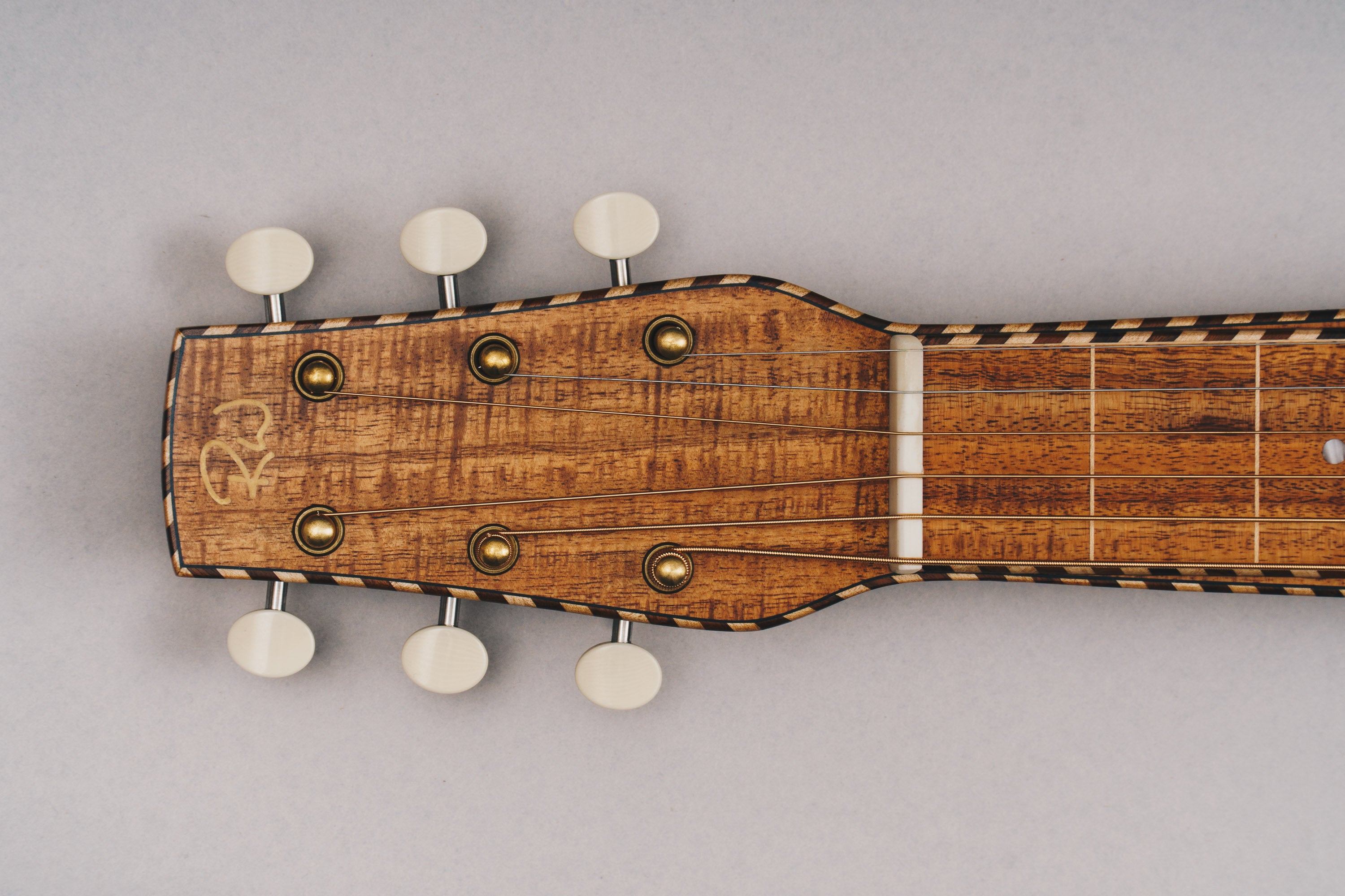 Hawaiian Koa Style 4 Weissenborn Guitar Weissenborn Acoustic Lap Steel Slide Guitar by master luthier Richard Wilson. Handcrafted in Australia. Serial no. RW2001-250.