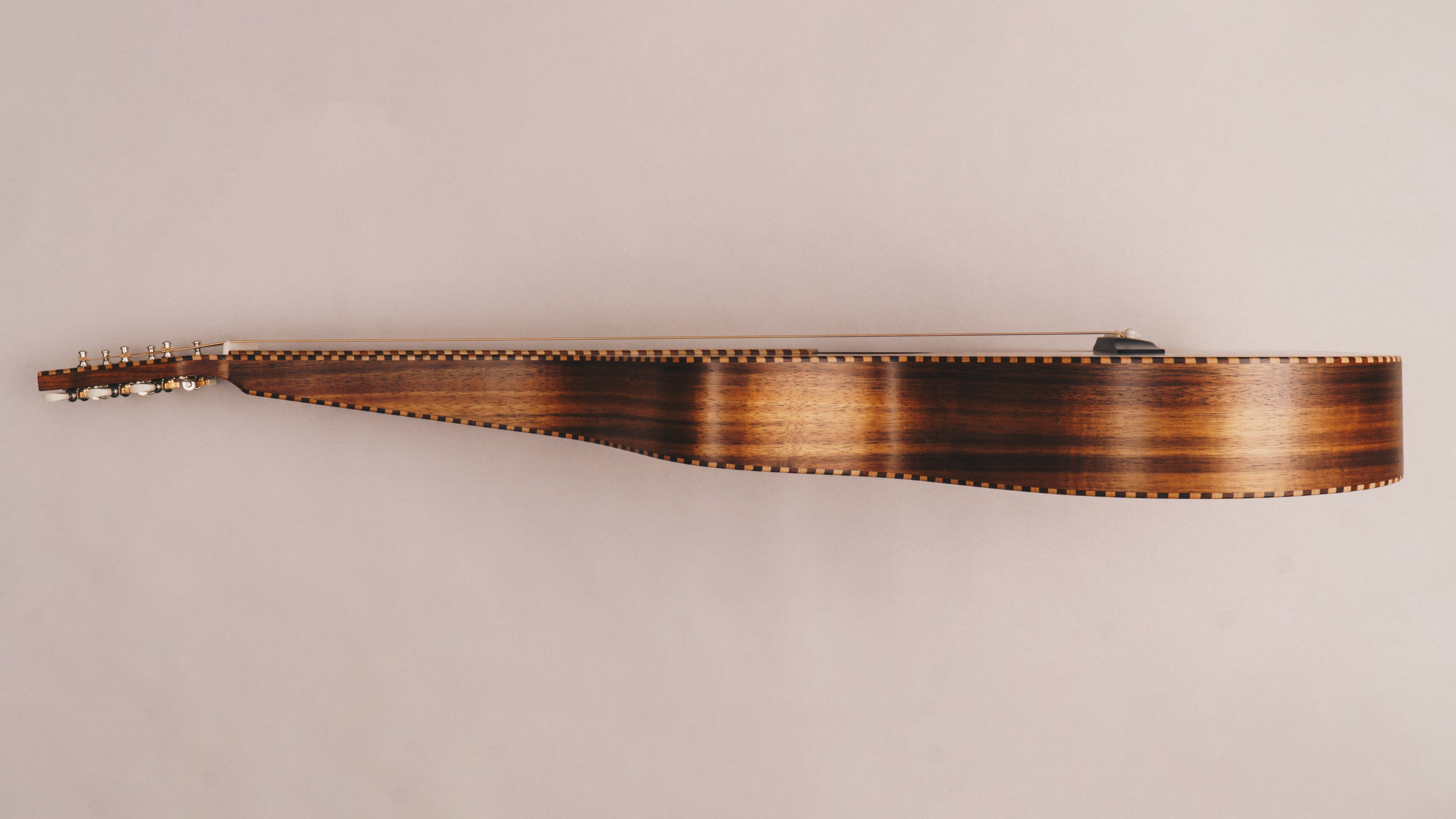 Hawaiian Koa Style 4 Weissenborn Guitar Weissenborn Acoustic Lap Steel Slide Guitar by master luthier Richard Wilson. Handcrafted in Australia. Serial no. RW2138-327.