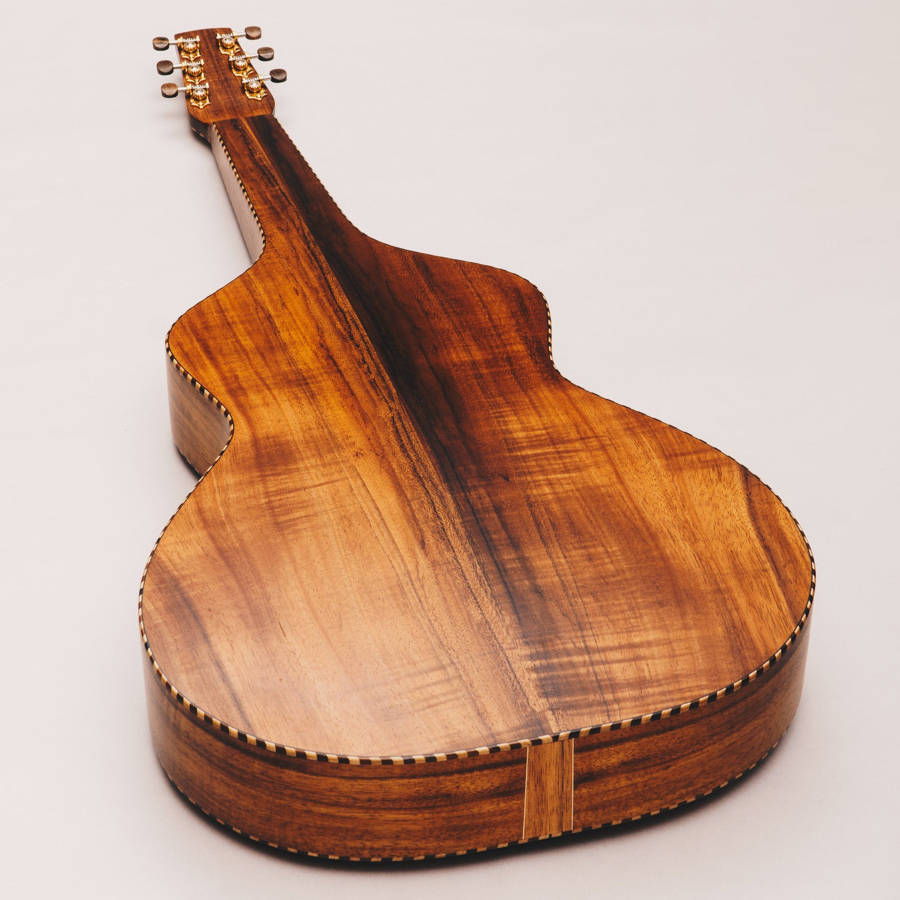 Hawaiian Koa Style 4 Weissenborn Guitar Weissenborn Acoustic Lap Steel Slide Guitar by master luthier Richard Wilson. Handcrafted in Australia. Serial no. RW2213-343.