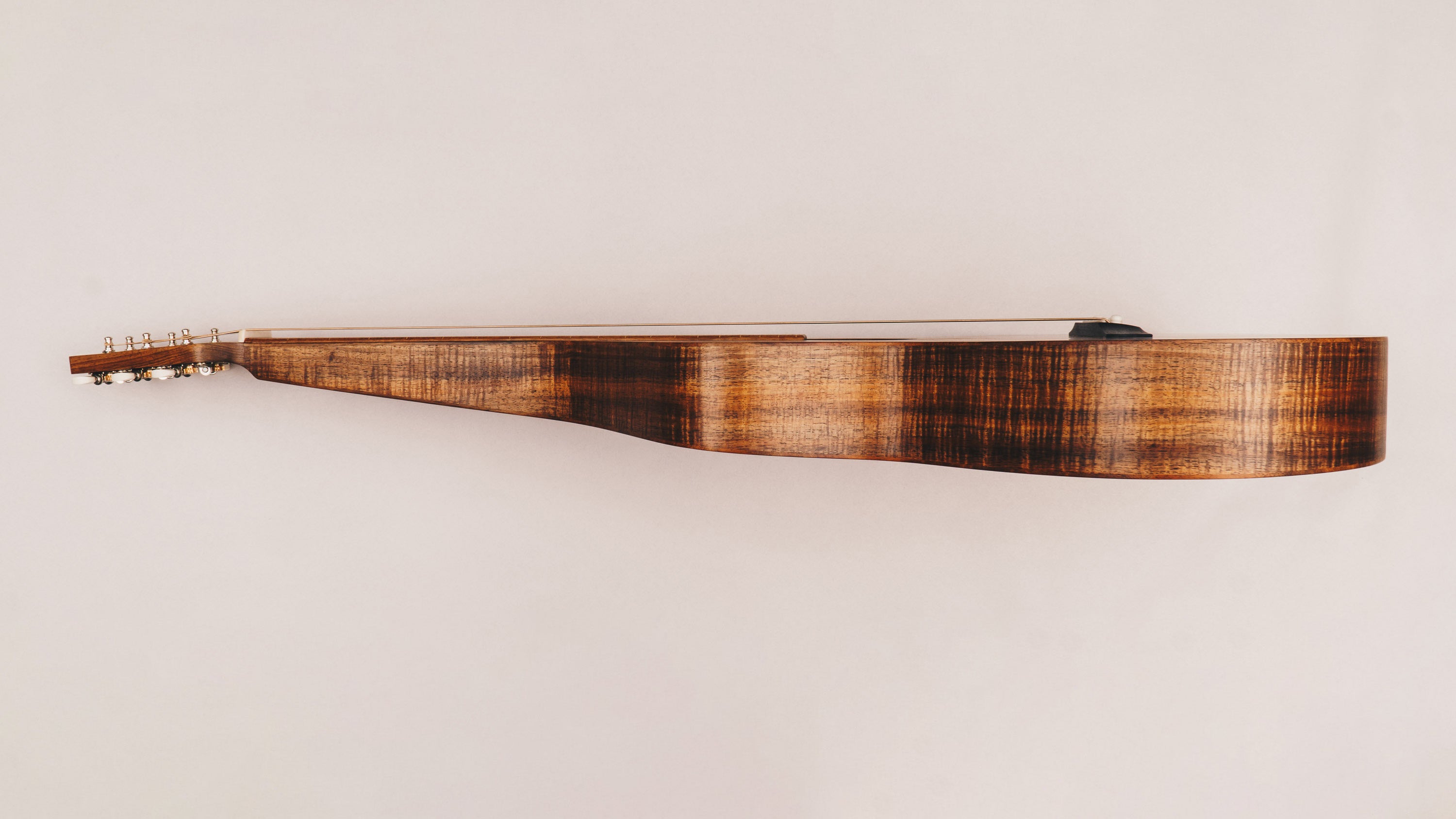 Style 1 Weissenborn Guitar - Master Series Weissenborn Acoustic Lap Steel Slide Guitar by master luthier Richard Wilson. Handcrafted in Australia. Serial no. RWRW2218-348.