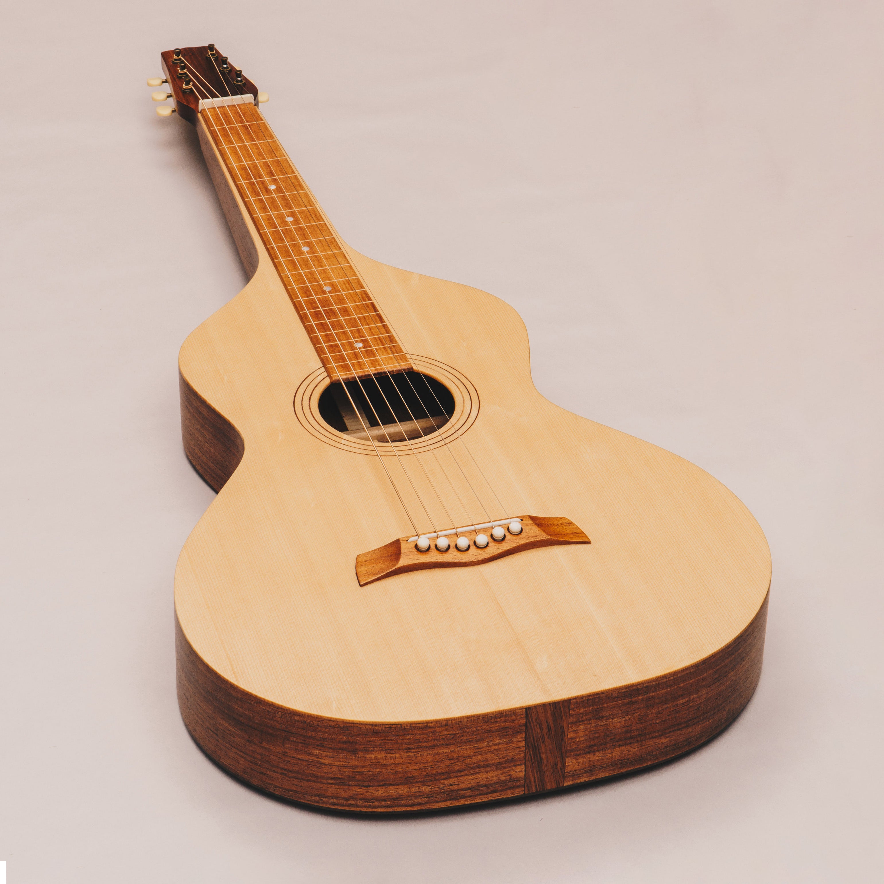 Style 1 Weissenborn Guitar - Sitka Spruce & Tasmanian Blackwood Weissenborn Acoustic Lap Steel Slide Guitar by master luthier Richard Wilson. Handcrafted in Australia. Serial no. RW2235-365.