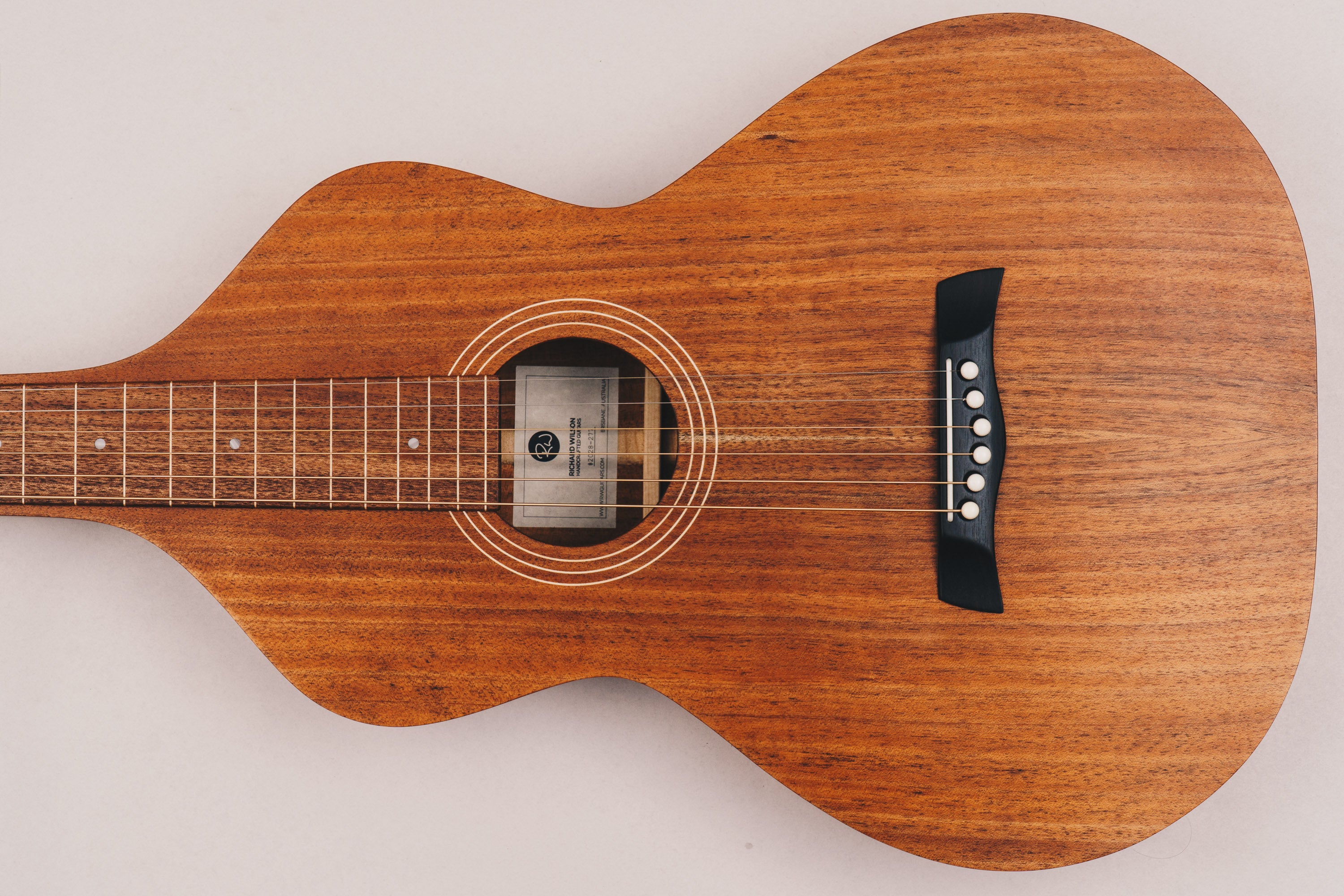 Style 1 Weissenborn Guitar Weissenborn Acoustic Lap Steel Slide Guitar by master luthier Richard Wilson. Handcrafted in Australia. Serial no. RW2028-277.