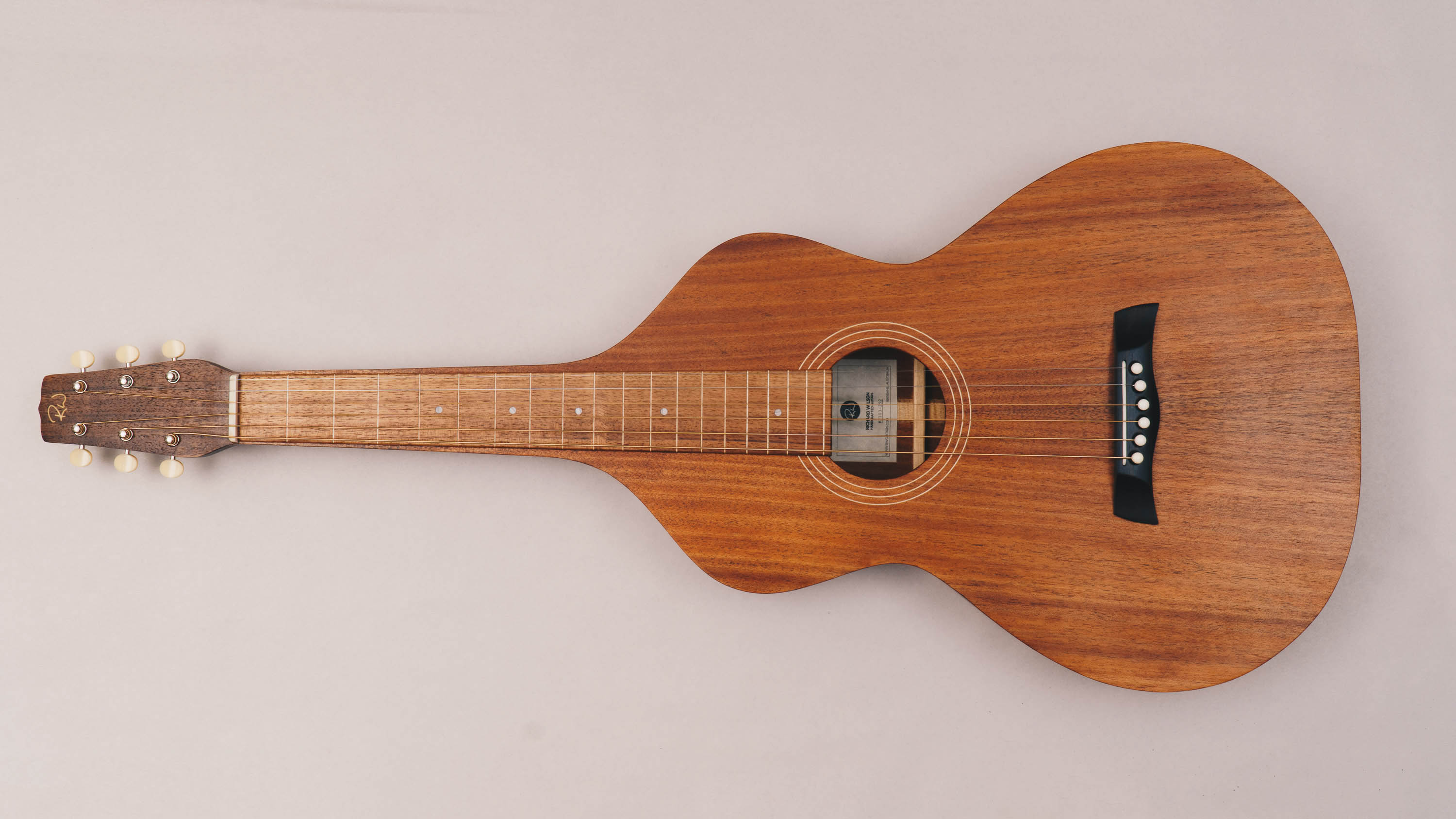 Style 1 Weissenborn Guitar Weissenborn Acoustic Lap Steel Slide Guitar by master luthier Richard Wilson. Handcrafted in Australia. Serial no. RW2103-292.