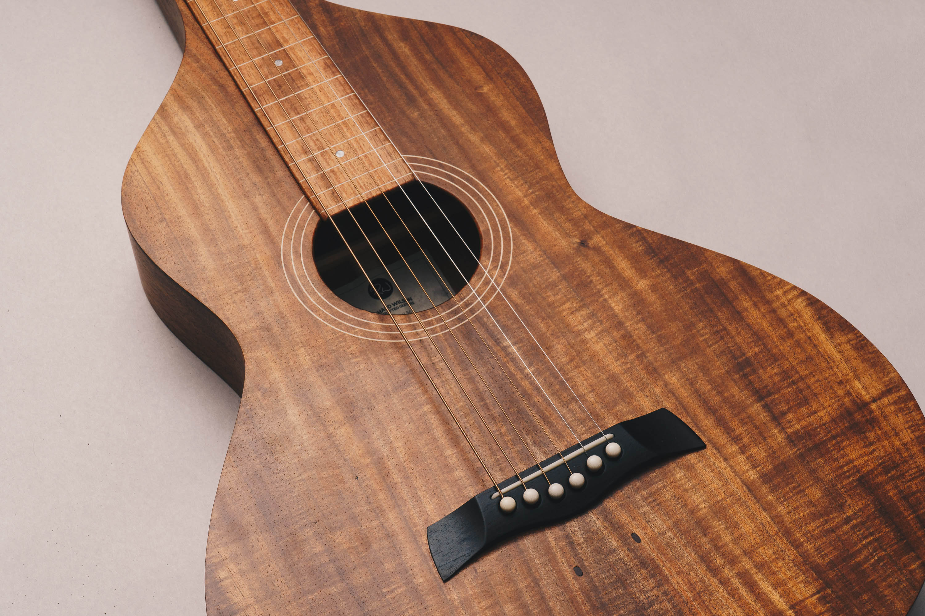 Style 1 Weissenborn Guitar Weissenborn Acoustic Lap Steel Slide Guitar by master luthier Richard Wilson. Handcrafted in Australia. Serial no. RW2107-296.
