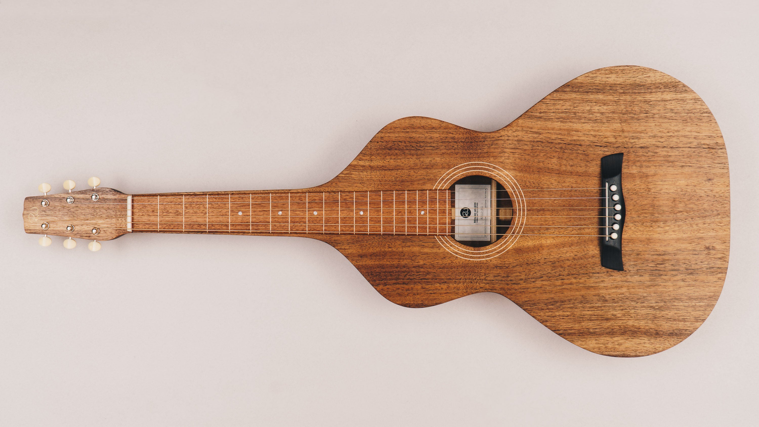 Style 1 Weissenborn Guitar Weissenborn Acoustic Lap Steel Slide Guitar by master luthier Richard Wilson. Handcrafted in Australia. Serial no. RW2112-301.