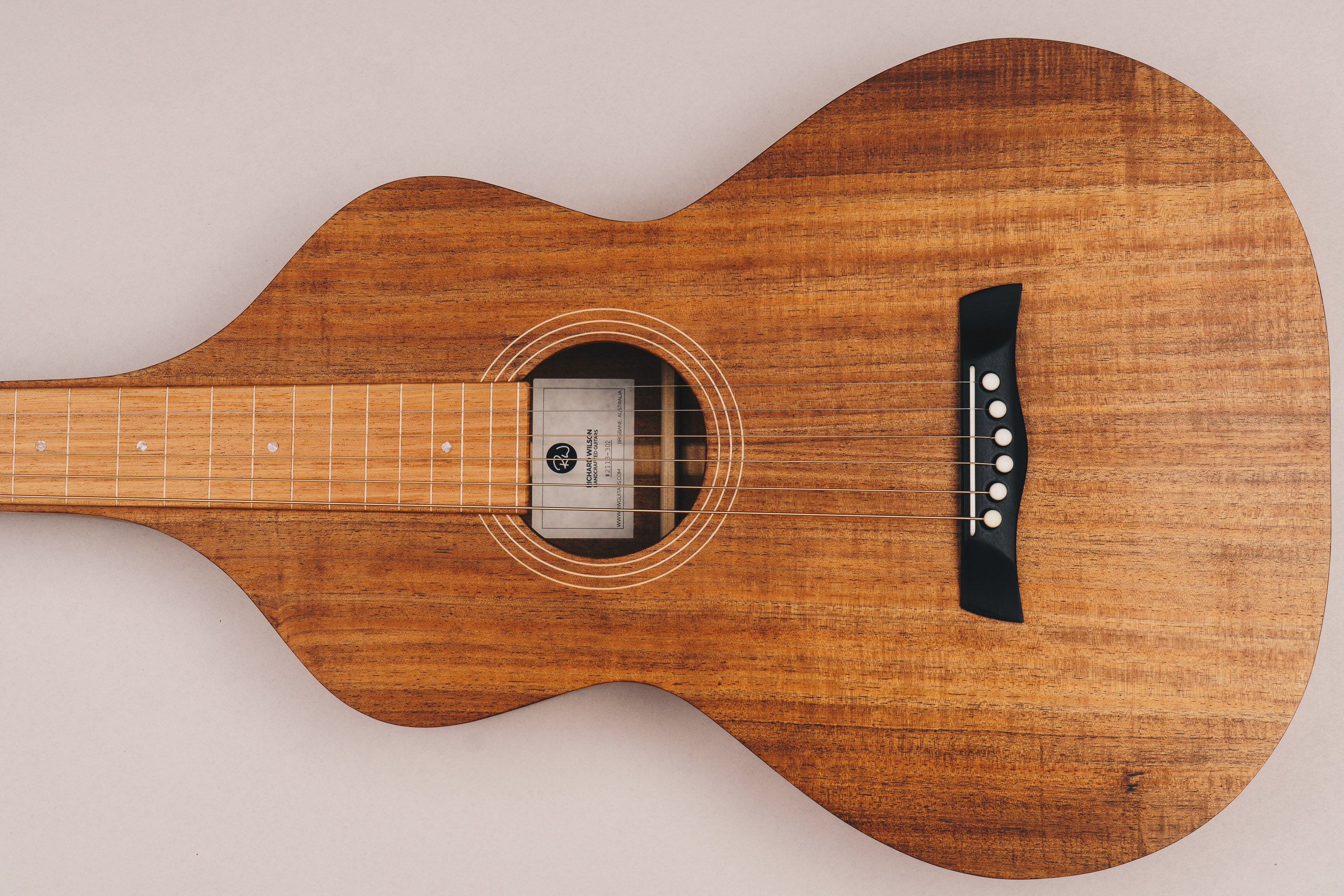 Style 1 Weissenborn Guitar Weissenborn Acoustic Lap Steel Slide Guitar by master luthier Richard Wilson. Handcrafted in Australia. Serial no. RW2113-302.