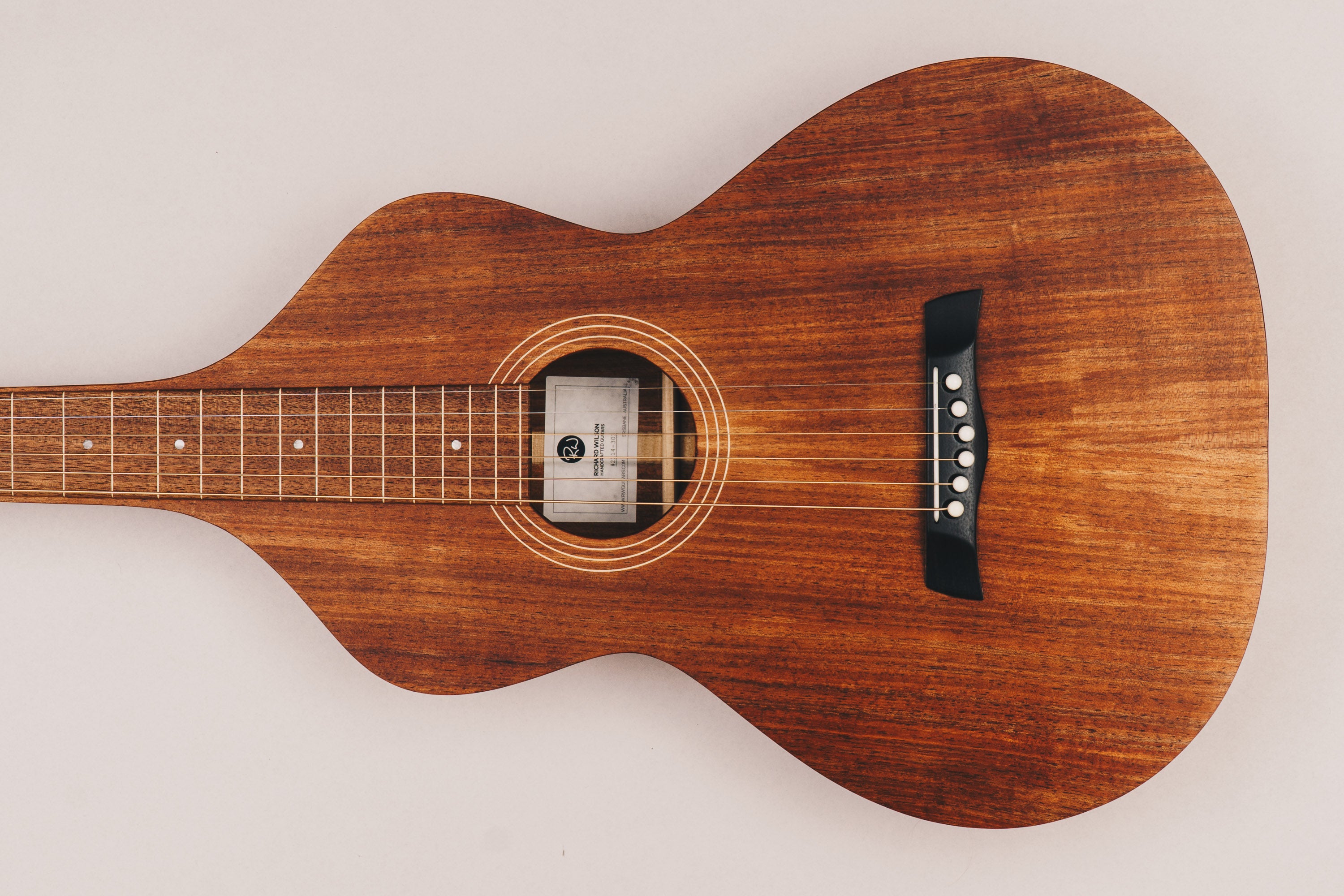 Style 1 Weissenborn Guitar Weissenborn Acoustic Lap Steel Slide Guitar by master luthier Richard Wilson. Handcrafted in Australia. Serial no. RW2114-303.