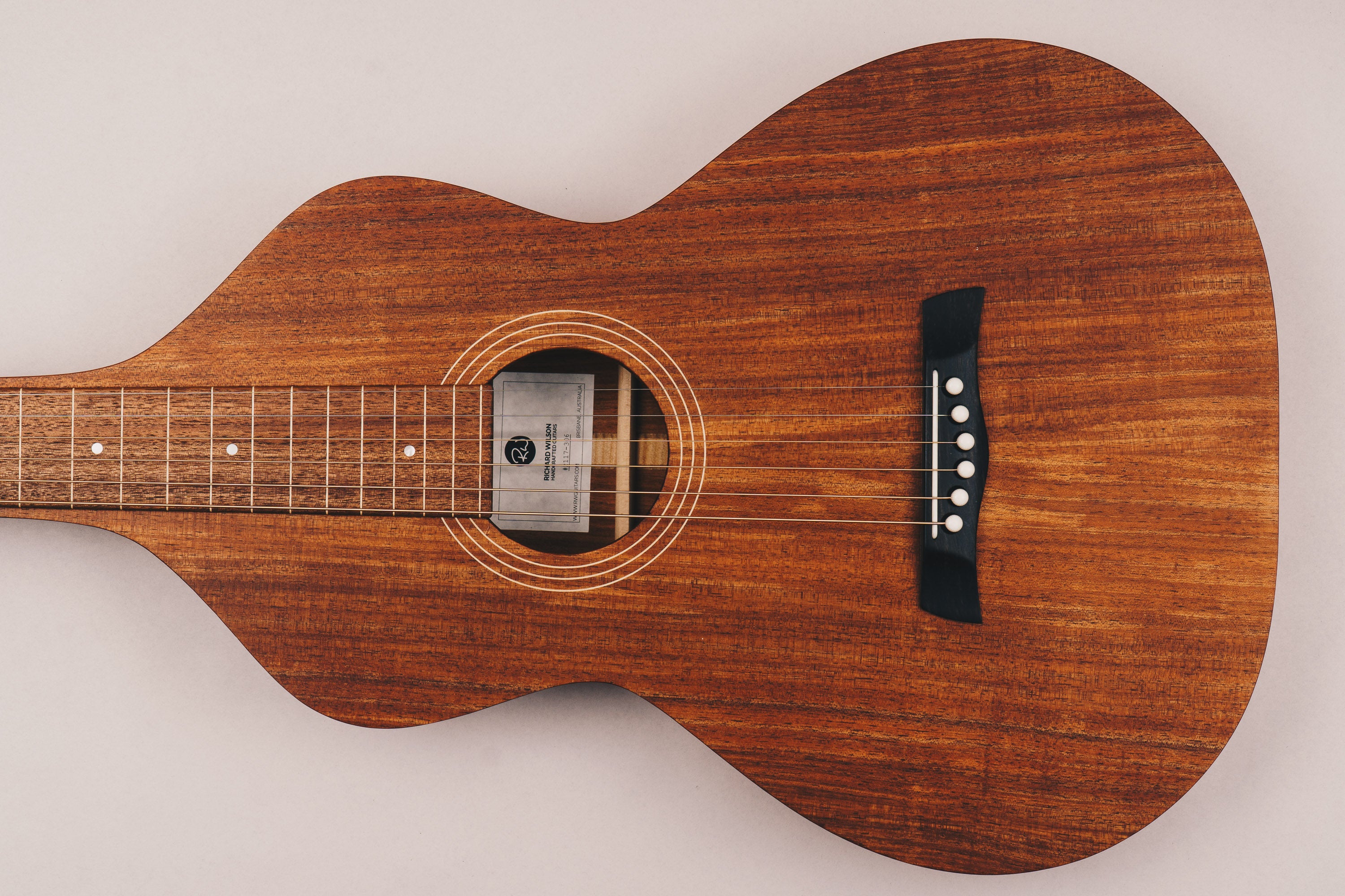 Style 1 Weissenborn Guitar Weissenborn Acoustic Lap Steel Slide Guitar by master luthier Richard Wilson. Handcrafted in Australia. Serial no. RW2117-306.