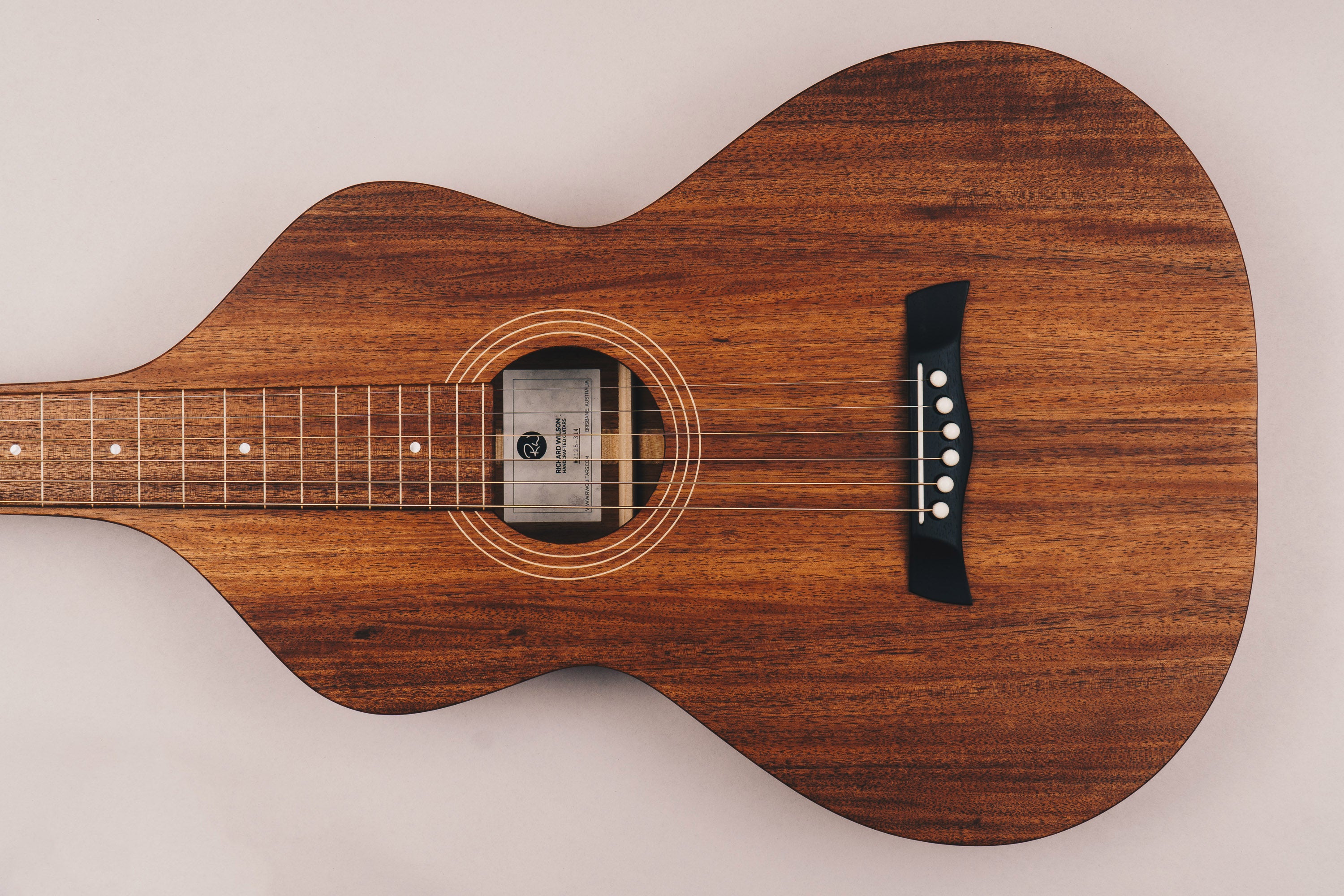 Style 1 Weissenborn Guitar Weissenborn Acoustic Lap Steel Slide Guitar by master luthier Richard Wilson. Handcrafted in Australia. Serial no. RW2125-314.