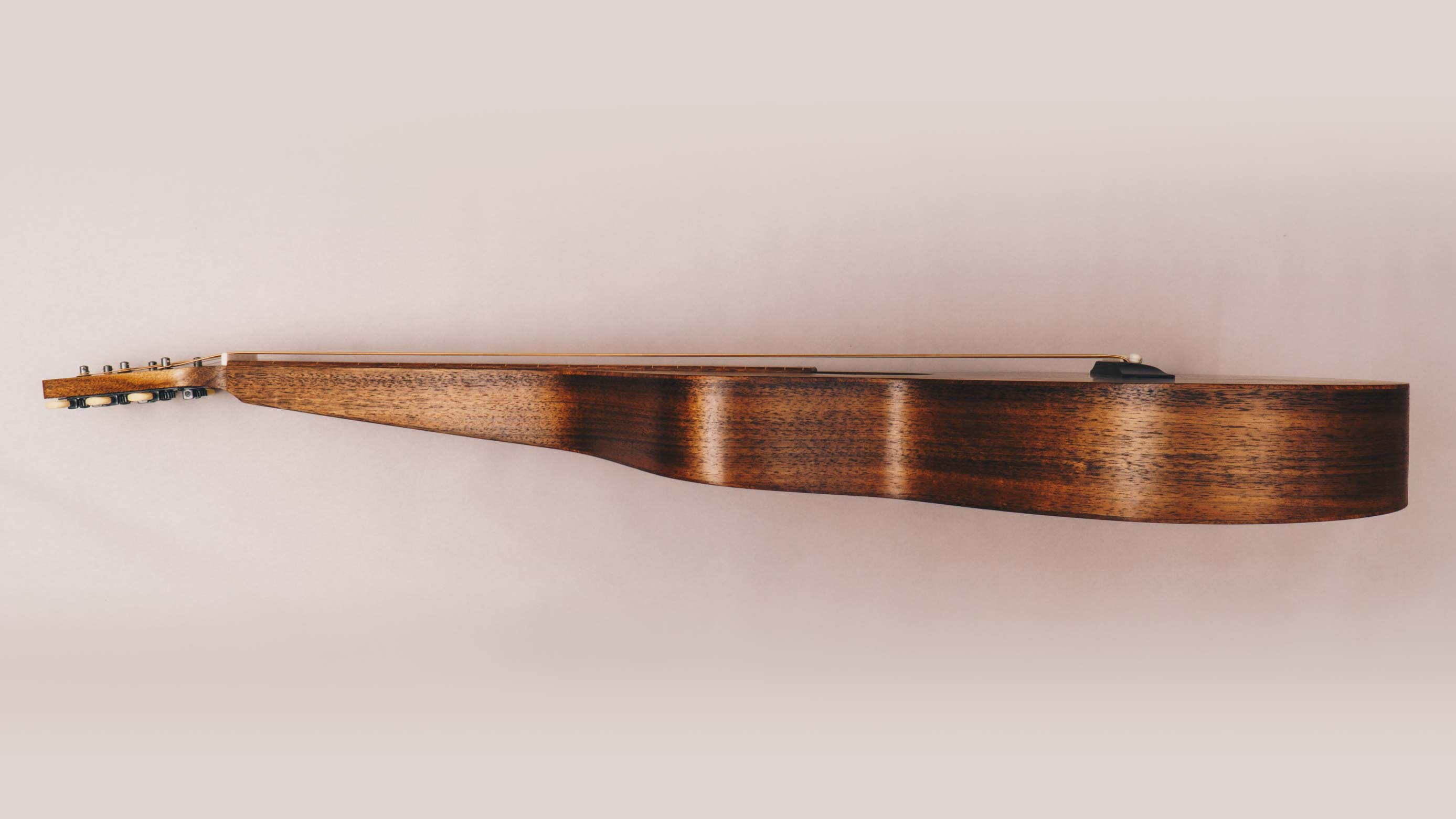 Style 1 Weissenborn Guitar Weissenborn Acoustic Lap Steel Slide Guitar by master luthier Richard Wilson. Handcrafted in Australia. Serial no. RW2207-337.