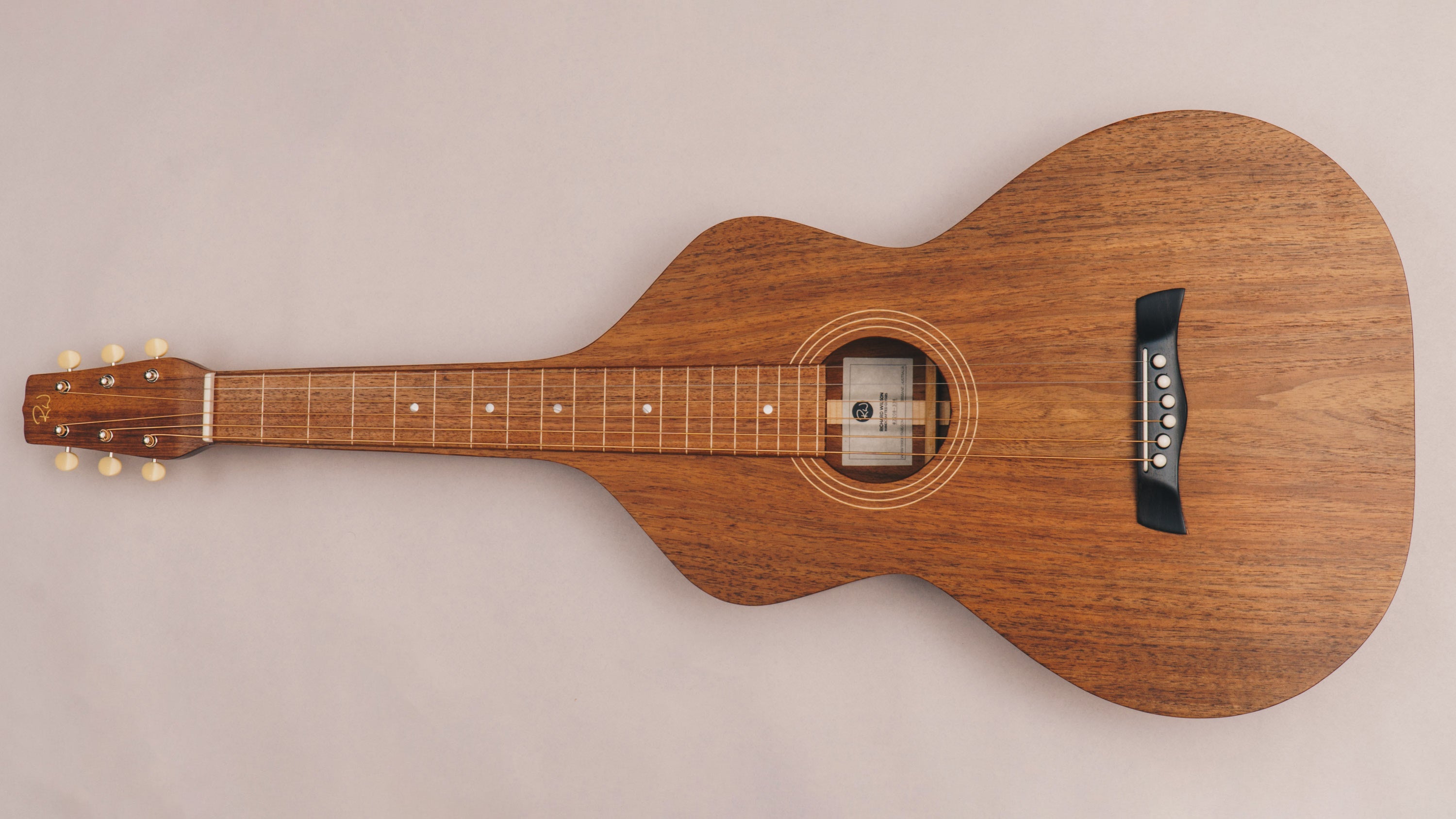 Style 1 Weissenborn Guitar Weissenborn Acoustic Lap Steel Slide Guitar by master luthier Richard Wilson. Handcrafted in Australia. Serial no. RW2208-338.