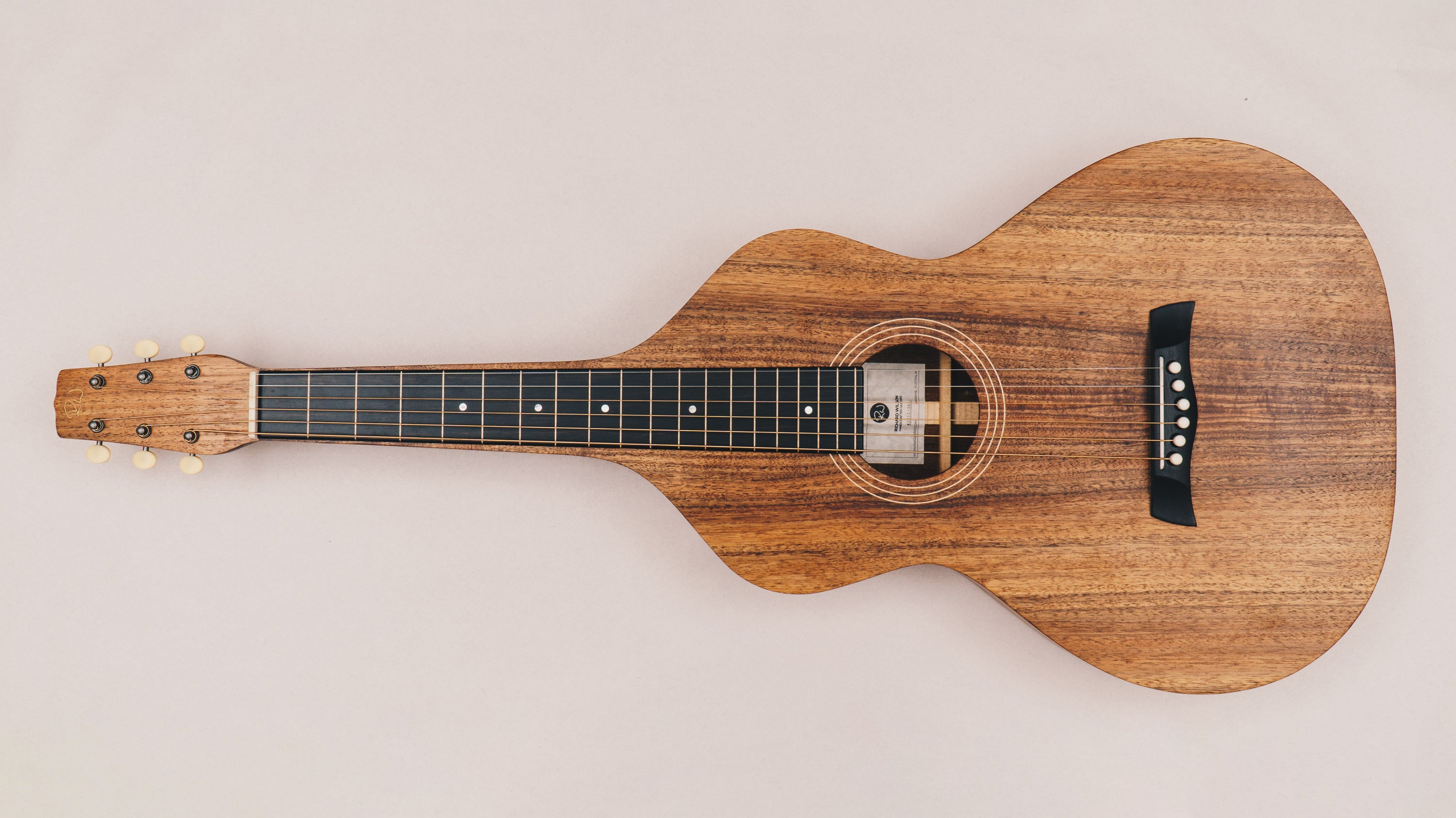 Style 1 Weissenborn Guitar Weissenborn Acoustic Lap Steel Slide Guitar by master luthier Richard Wilson. Handcrafted in Australia. Serial no. RW2211-341.