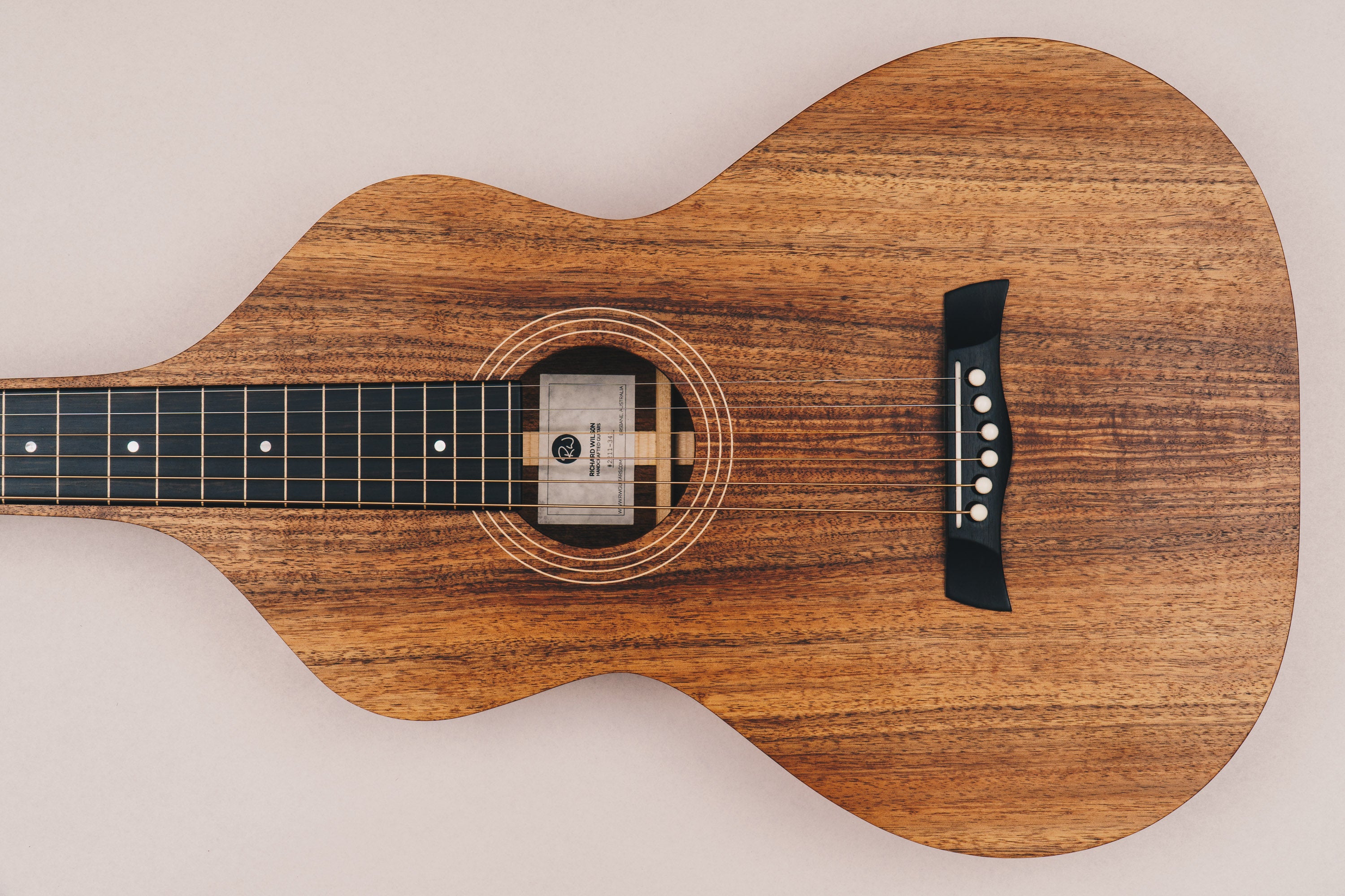 Style 1 Weissenborn Guitar Weissenborn Acoustic Lap Steel Slide Guitar by master luthier Richard Wilson. Handcrafted in Australia. Serial no. RW2211-341.