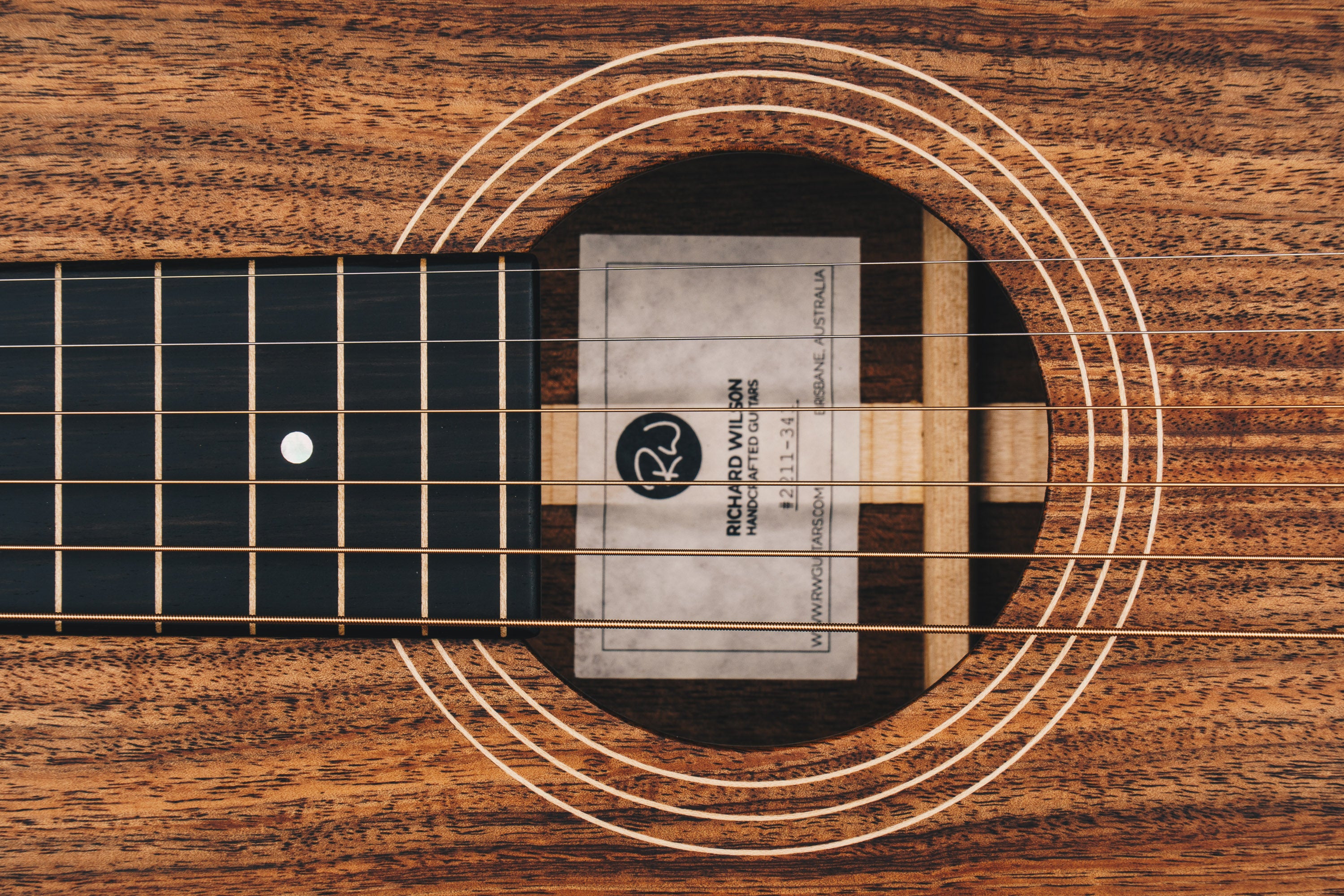 Style 1 Weissenborn Guitar Weissenborn Acoustic Lap Steel Slide Guitar by master luthier Richard Wilson. Handcrafted in Australia. Serial no. RW2211-341.