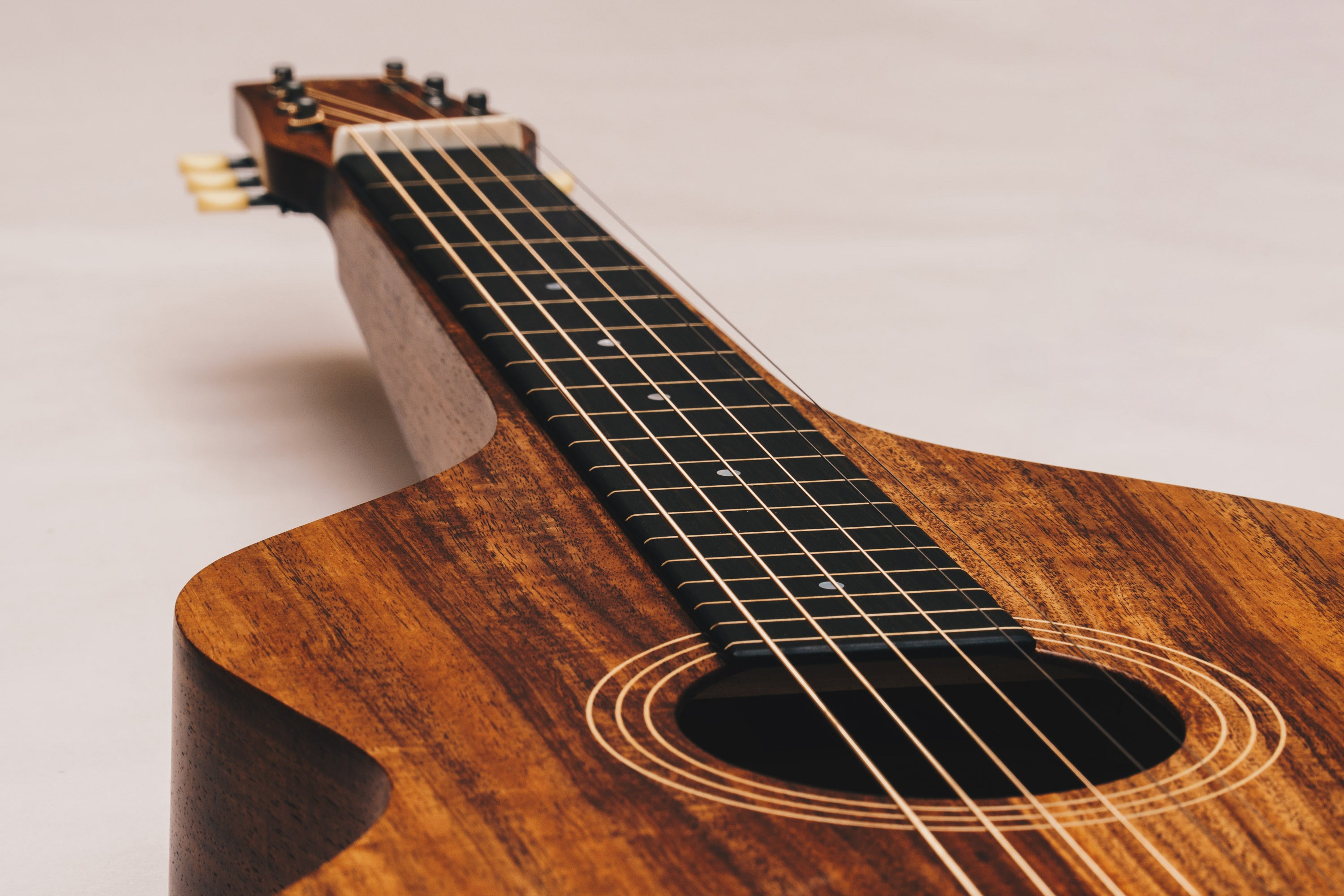 Style 1 Weissenborn Guitar Weissenborn Acoustic Lap Steel Slide Guitar by master luthier Richard Wilson. Handcrafted in Australia. Serial no. RW2211-341.