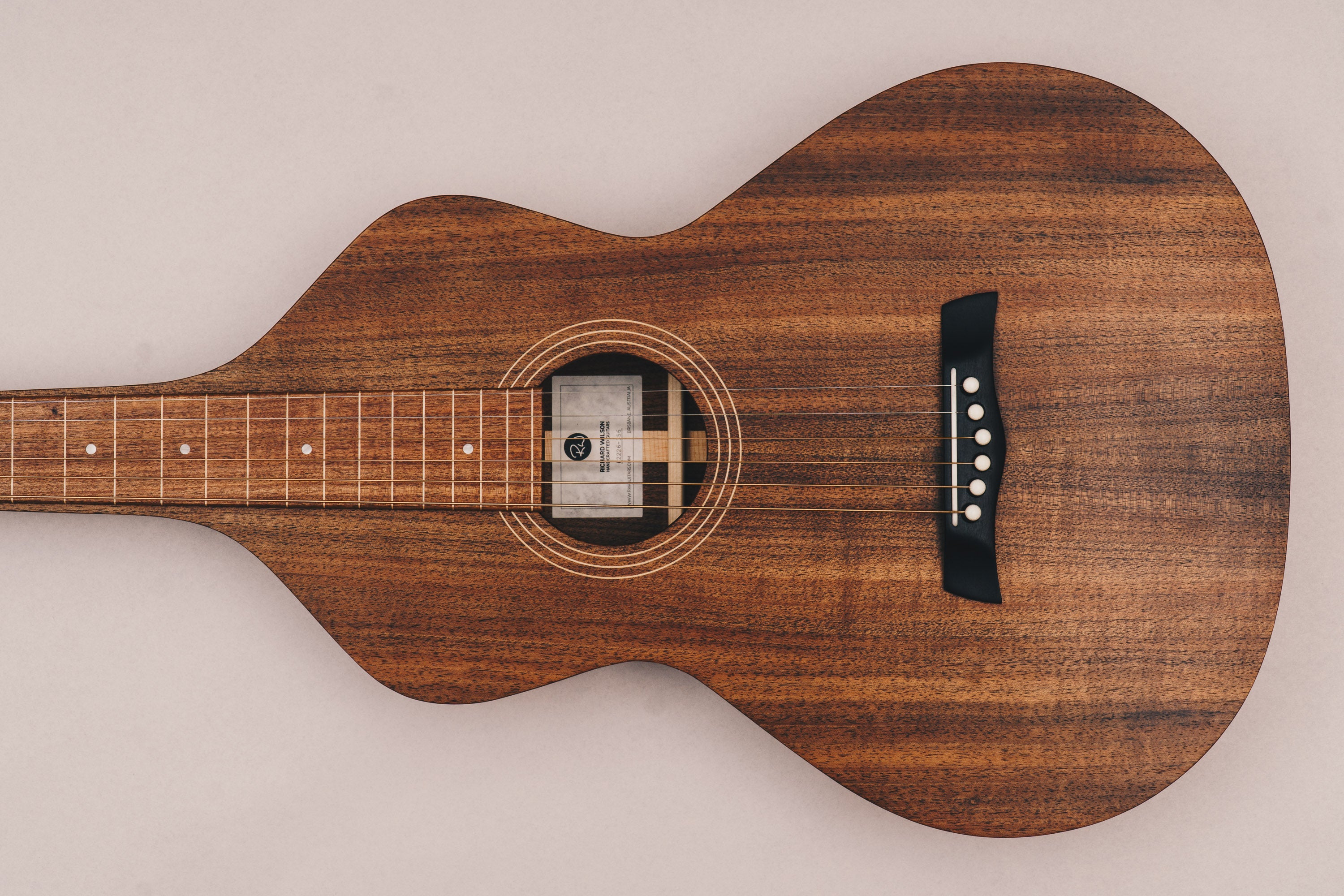Style 1 Weissenborn Guitar Weissenborn Acoustic Lap Steel Slide Guitar by master luthier Richard Wilson. Handcrafted in Australia. Serial no. RW2226-356.