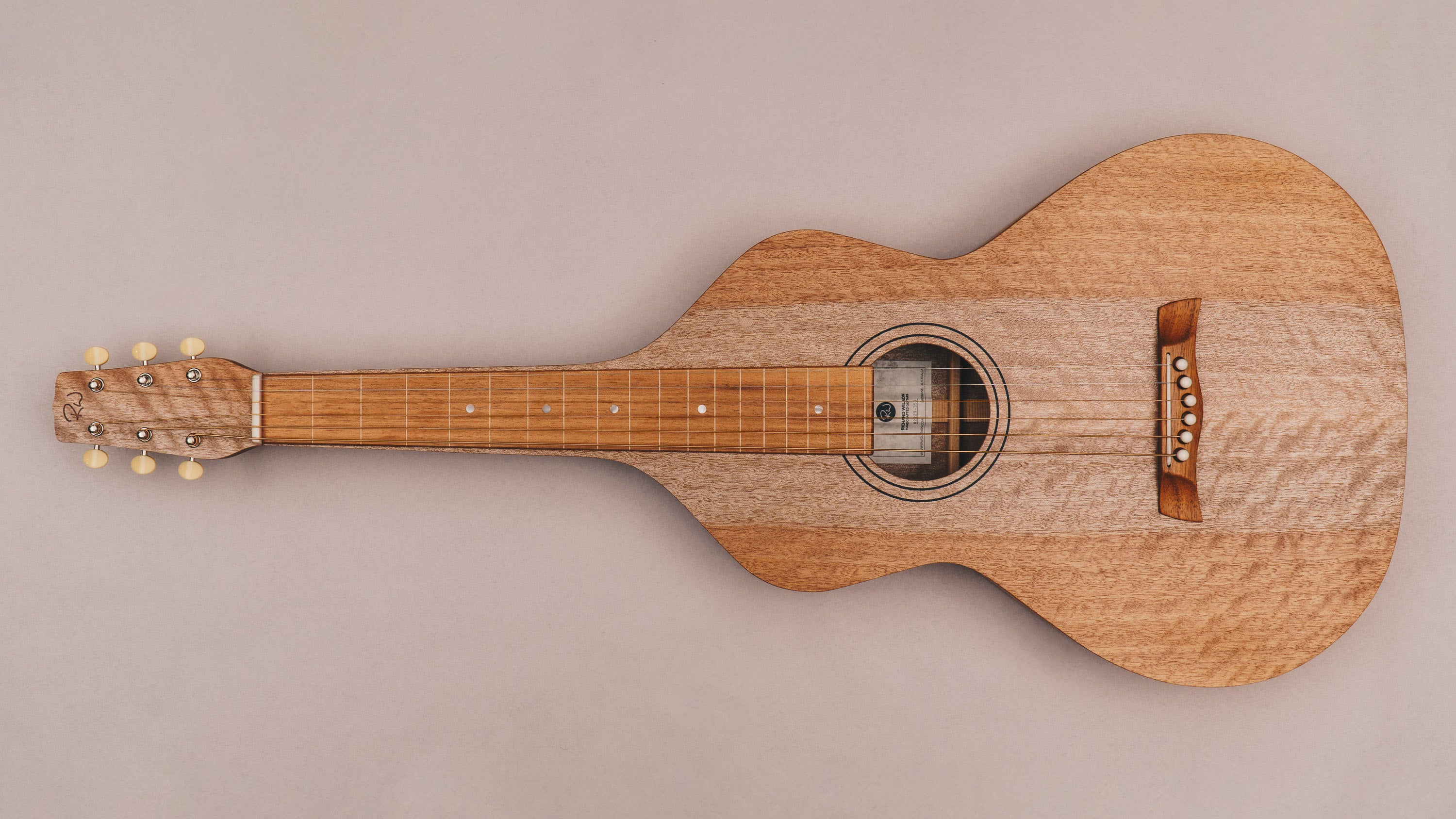 Style 1 Weissenborn Guitar Weissenborn Acoustic Lap Steel Slide Guitar by master luthier Richard Wilson. Handcrafted in Australia. Serial no. RW2229-359.