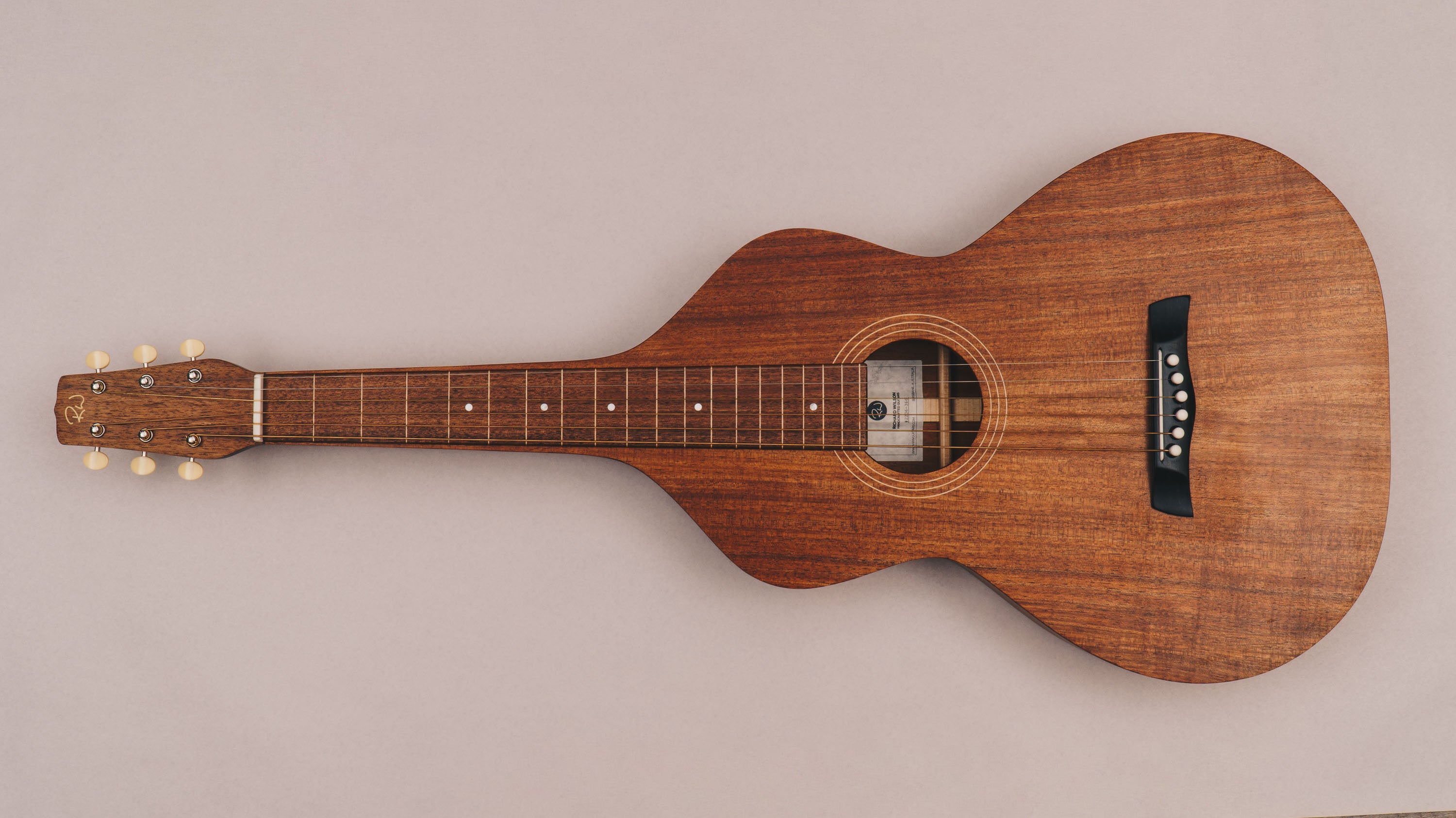Style 1 Weissenborn Guitar Weissenborn Acoustic Lap Steel Slide Guitar by master luthier Richard Wilson. Handcrafted in Australia. Serial no. RW2236-366.