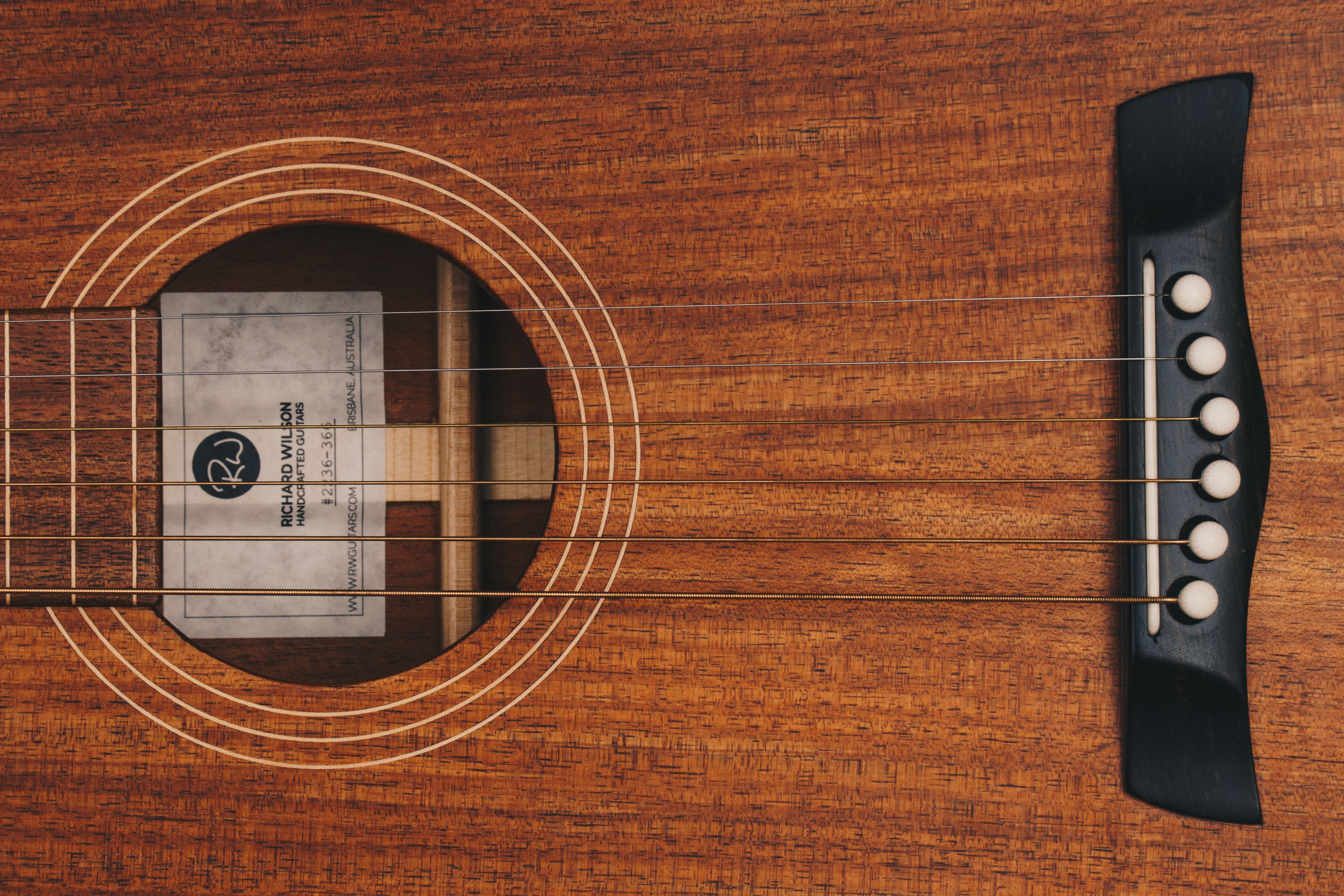 Style 1 Weissenborn Guitar Weissenborn Acoustic Lap Steel Slide Guitar by master luthier Richard Wilson. Handcrafted in Australia. Serial no. RW2236-366.