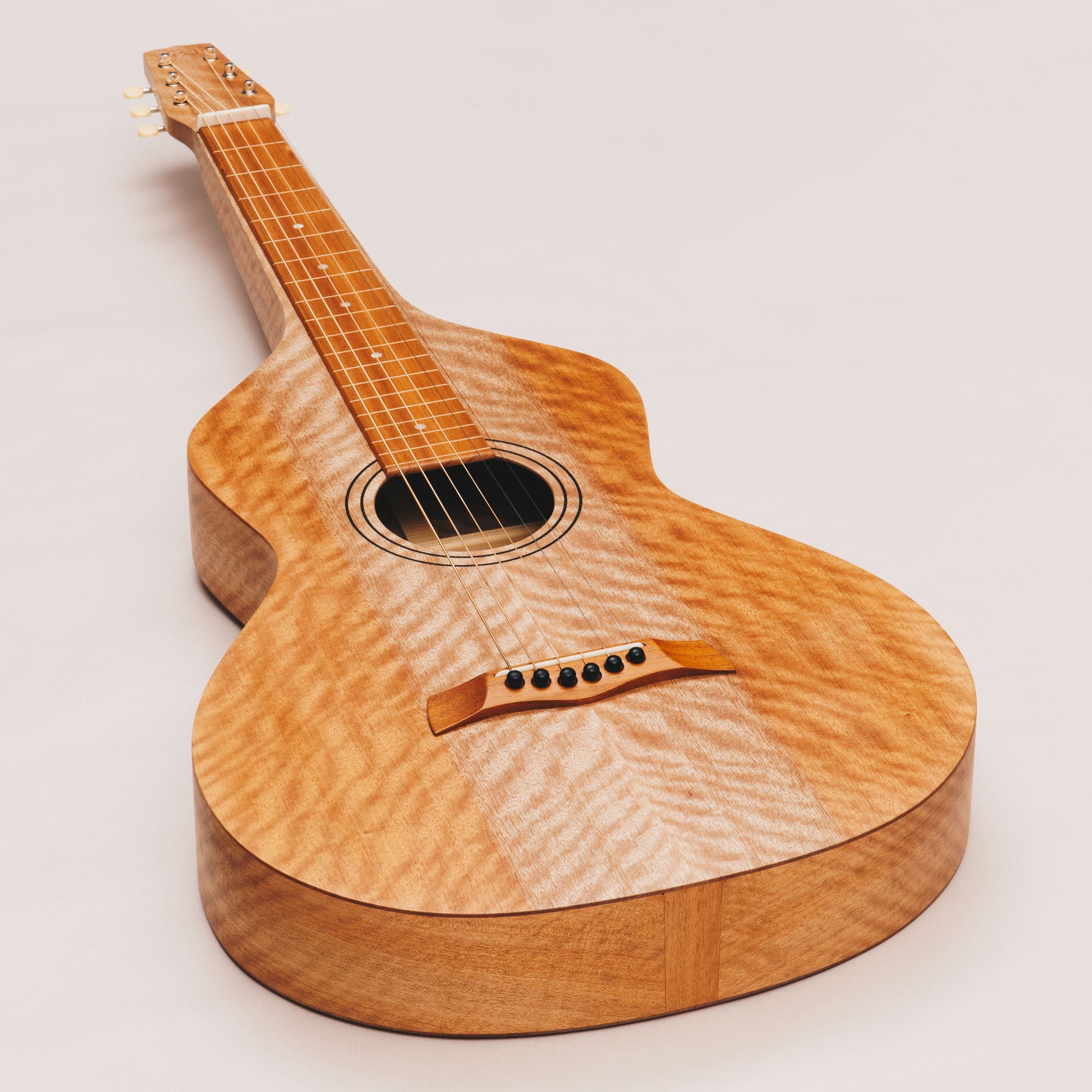 Style 1 Weissenborn Guitar Weissenborn Acoustic Lap Steel Slide Guitar by master luthier Richard Wilson. Handcrafted in Australia. Serial no. RW2238-368.
