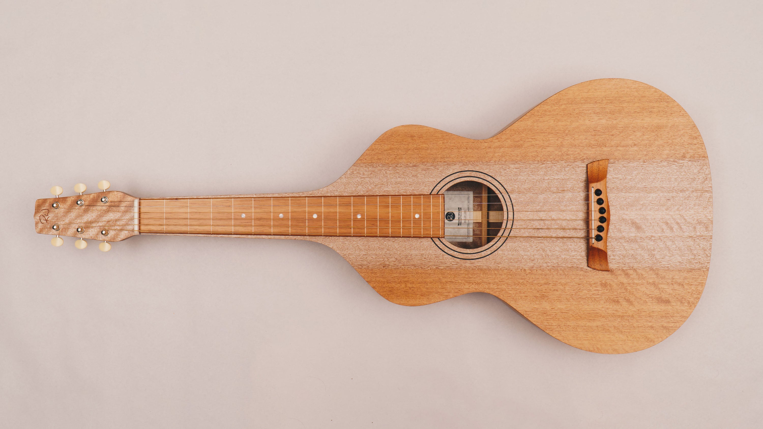 Style 1 Weissenborn Guitar Weissenborn Acoustic Lap Steel Slide Guitar by master luthier Richard Wilson. Handcrafted in Australia. Serial no. RW2238-368.