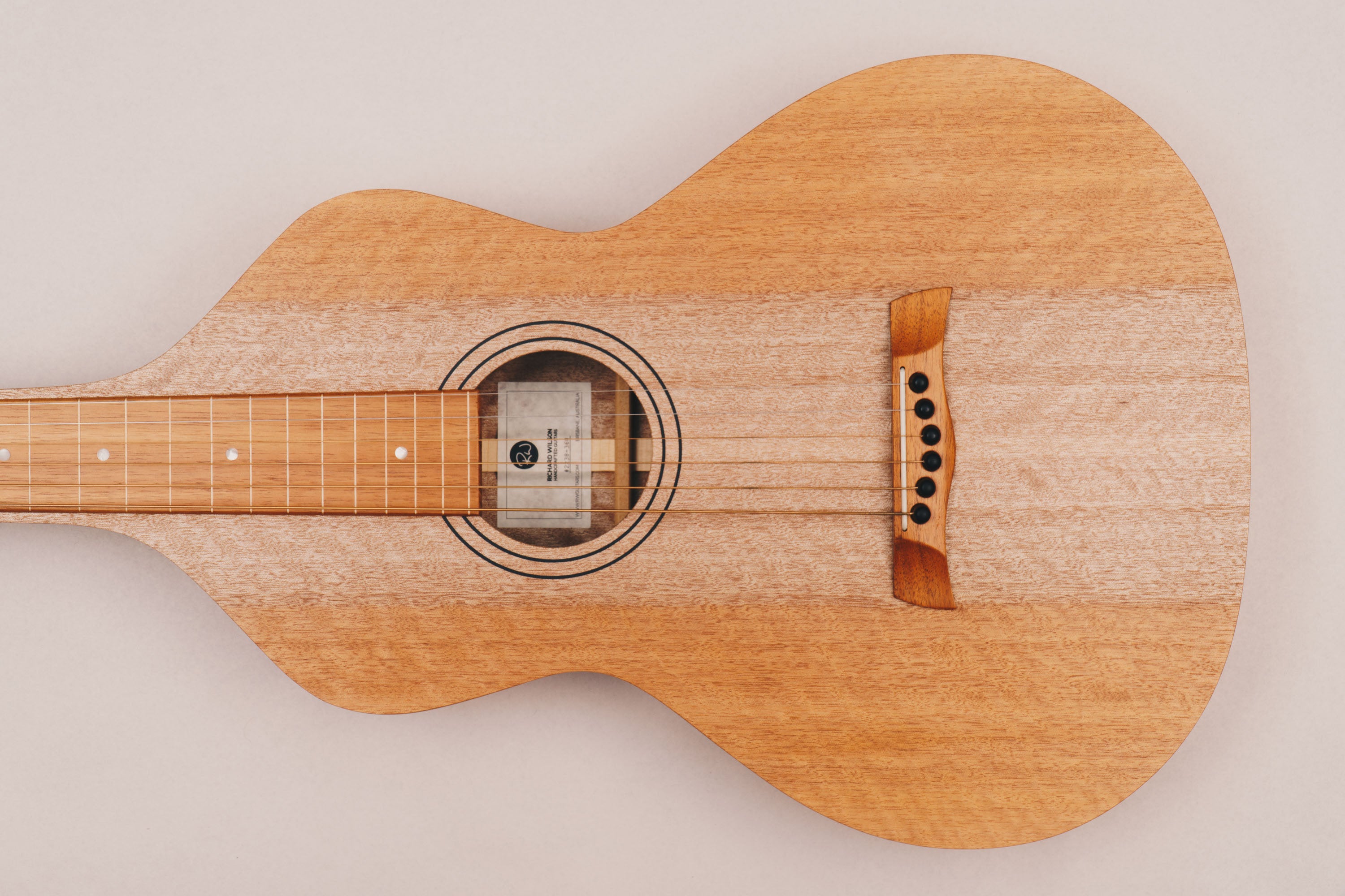 Style 1 Weissenborn Guitar Weissenborn Acoustic Lap Steel Slide Guitar by master luthier Richard Wilson. Handcrafted in Australia. Serial no. RW2238-368.