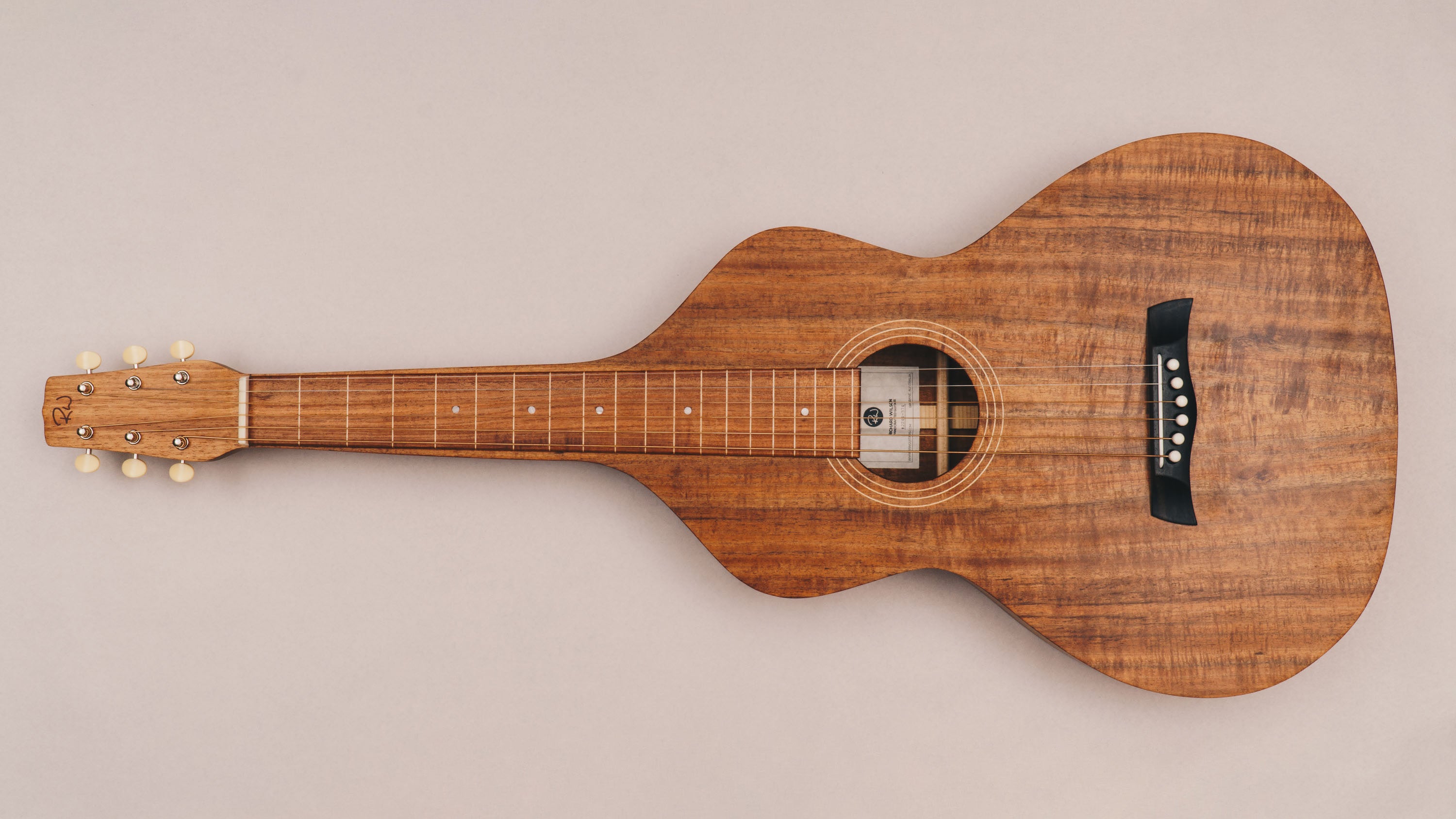 Style 1 Weissenborn Guitar Weissenborn Acoustic Lap Steel Slide Guitar by master luthier Richard Wilson. Handcrafted in Australia. Serial no. RW2242-374.