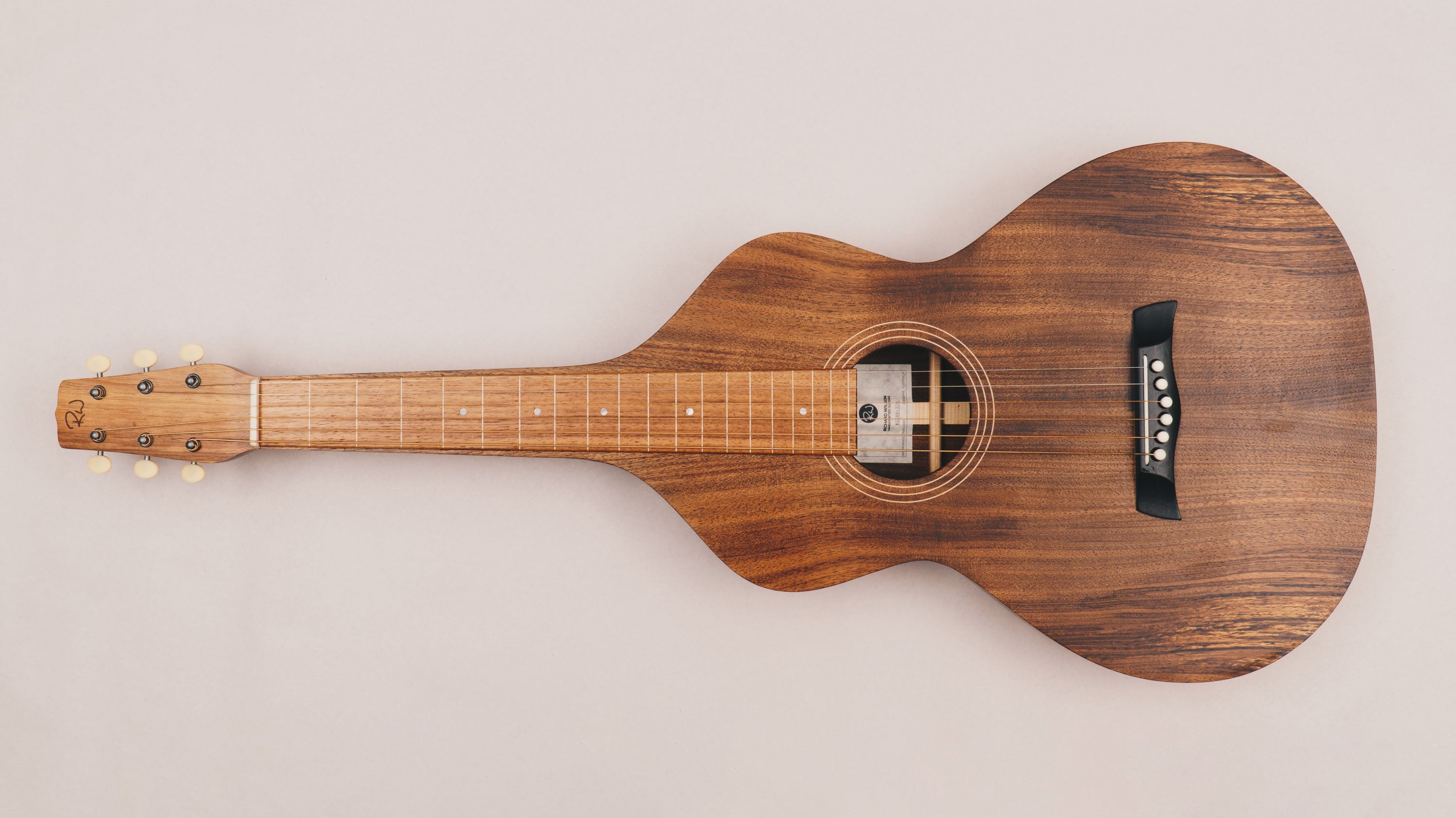 Style 1 Weissenborn Guitar Weissenborn Acoustic Lap Steel Slide Guitar by master luthier Richard Wilson. Handcrafted in Australia. Serial no. RW2246-376.