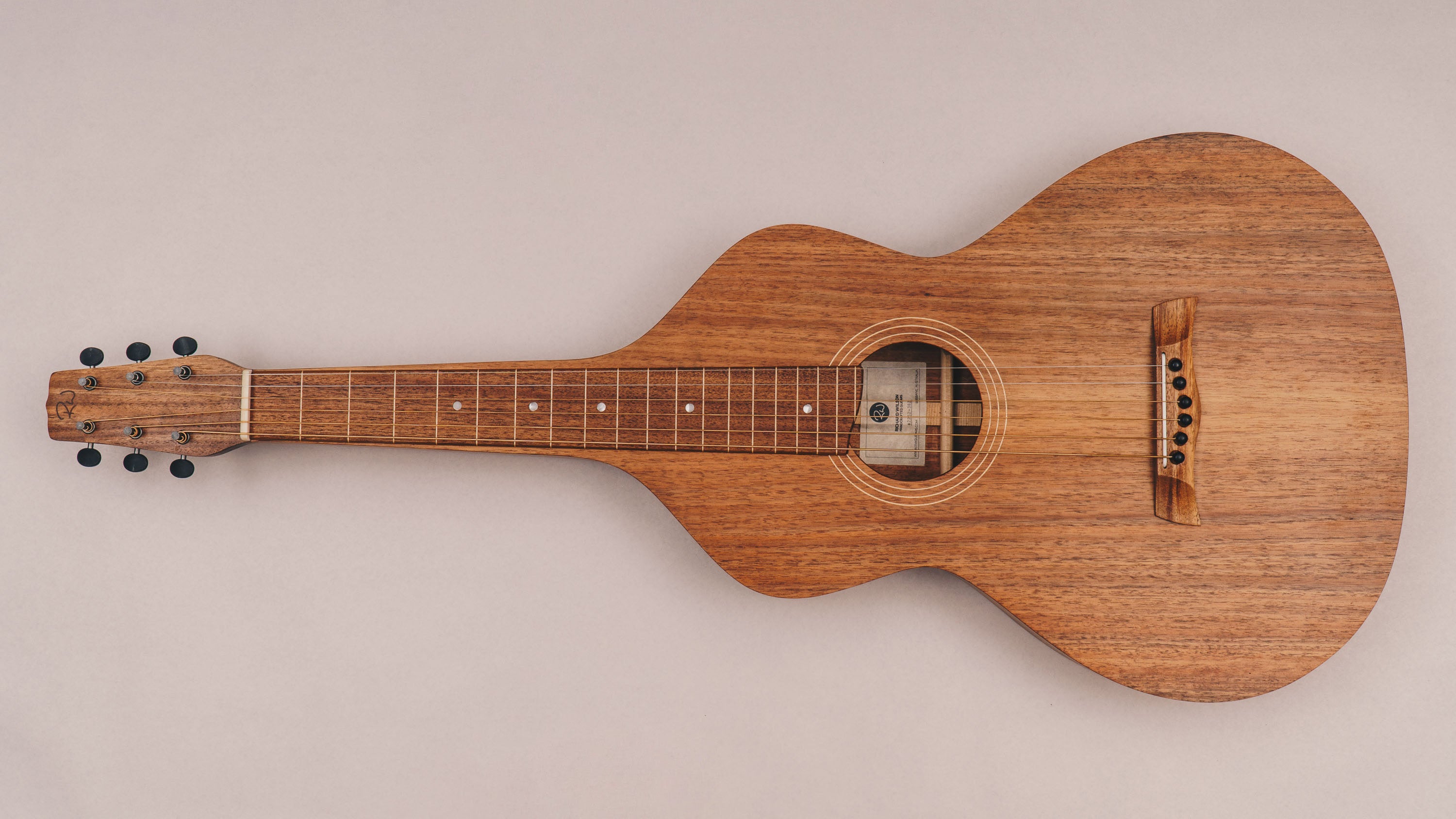 Style 1 Weissenborn Guitar Weissenborn Acoustic Lap Steel Slide Guitar by master luthier Richard Wilson. Handcrafted in Australia. Serial no. RW2252-382.