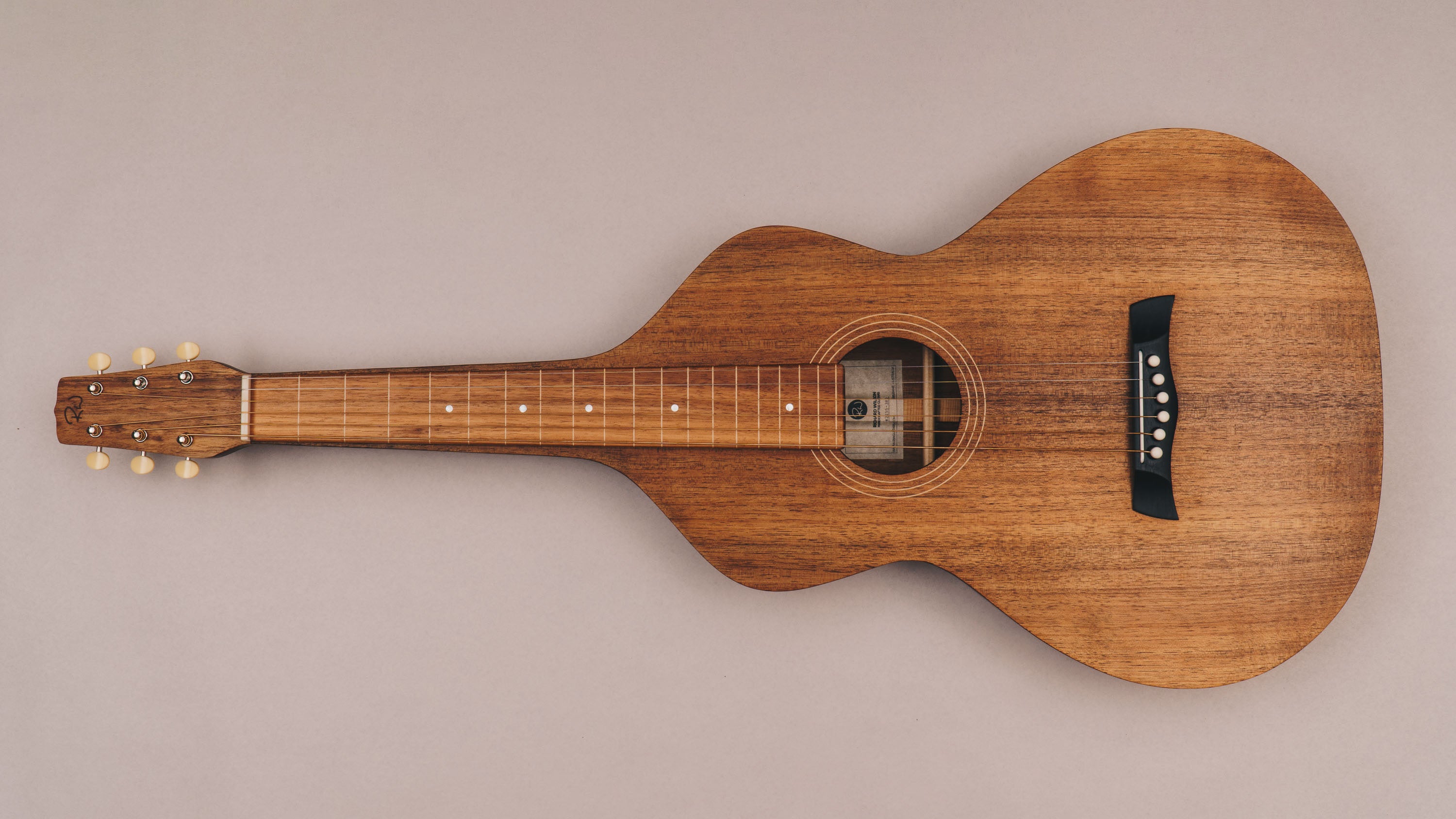 Style 1 Weissenborn Guitar Weissenborn Acoustic Lap Steel Slide Guitar by master luthier Richard Wilson. Handcrafted in Australia. Serial no. RW2255-385.