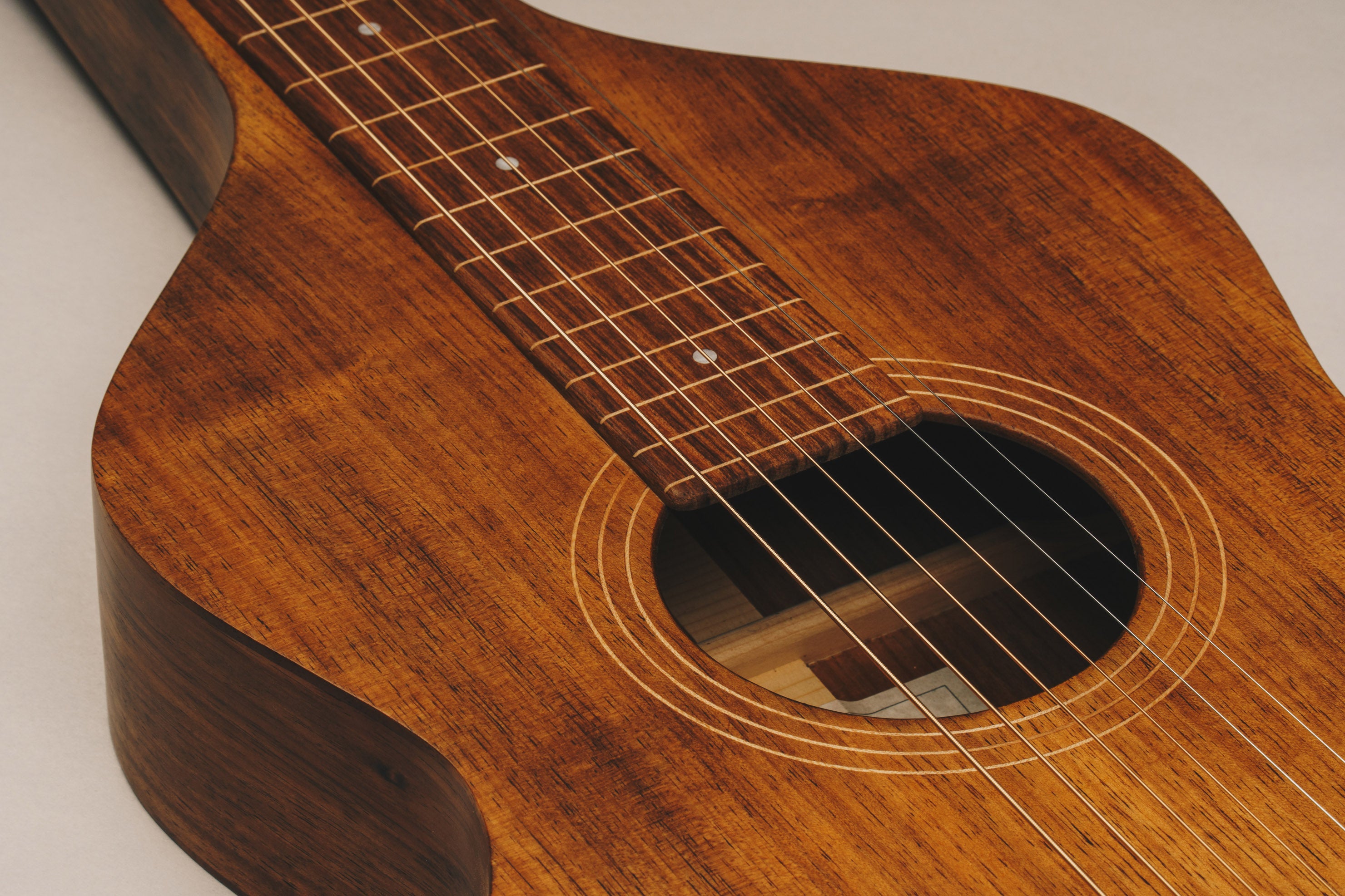 Style 1 Weissenborn Guitar Weissenborn Acoustic Lap Steel Slide Guitar by master luthier Richard Wilson. Handcrafted in Australia. Serial no. RW2259-389.