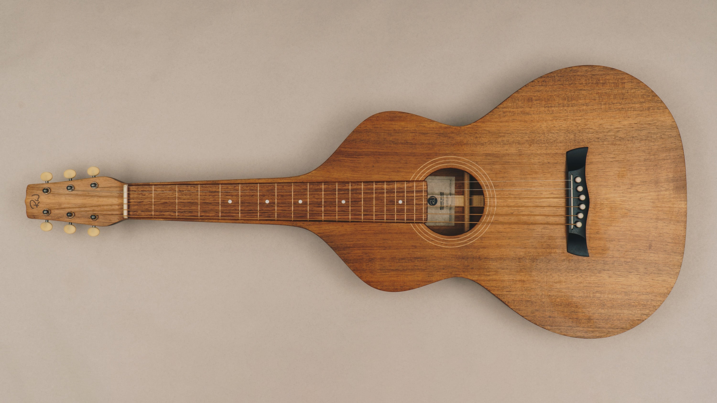 Style 1 Weissenborn Guitar Weissenborn Acoustic Lap Steel Slide Guitar by master luthier Richard Wilson. Handcrafted in Australia. Serial no. RW2259-389.