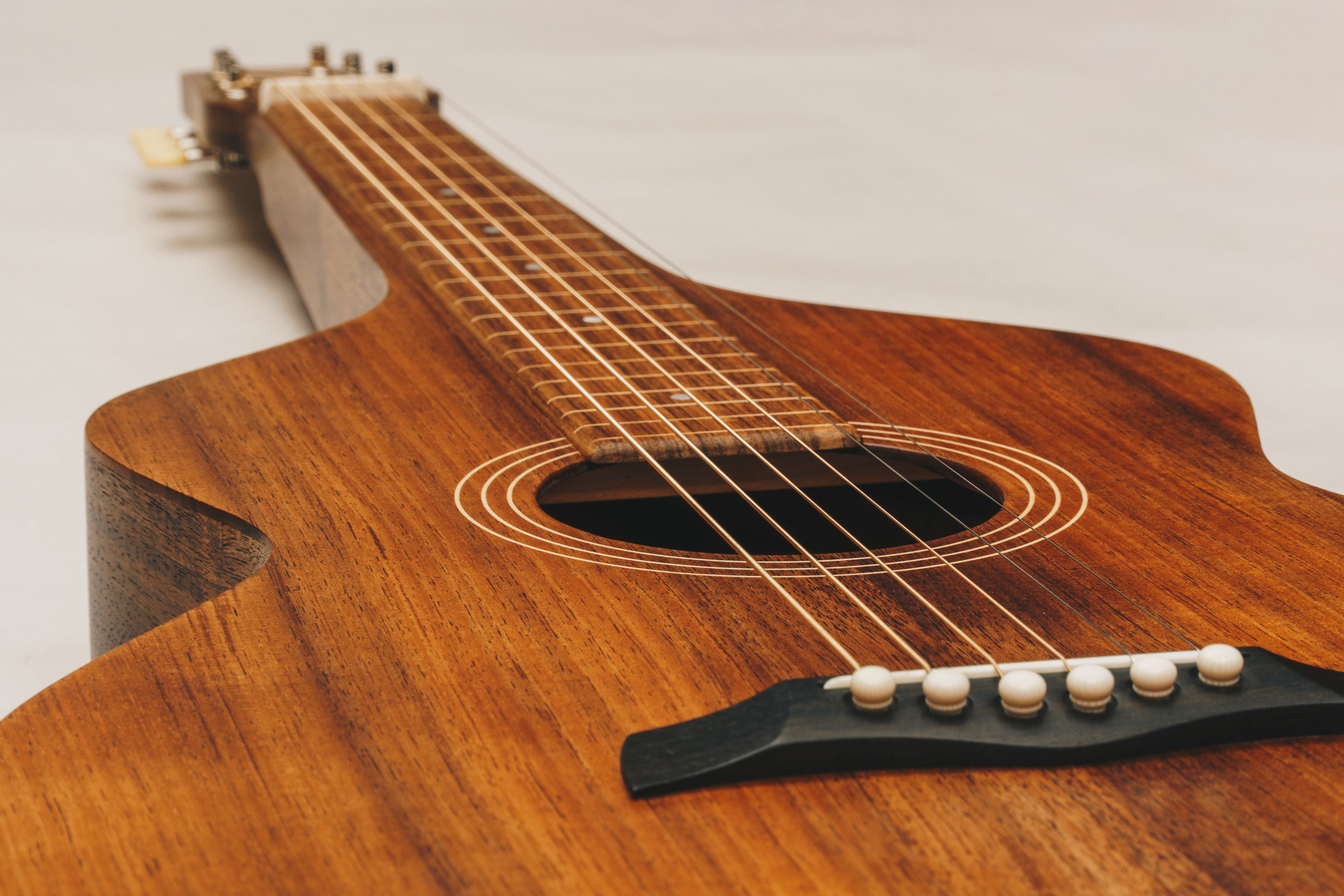 Style 1 Weissenborn Guitar Weissenborn Acoustic Lap Steel Slide Guitar by master luthier Richard Wilson. Handcrafted in Australia. Serial no. RW2301-391.