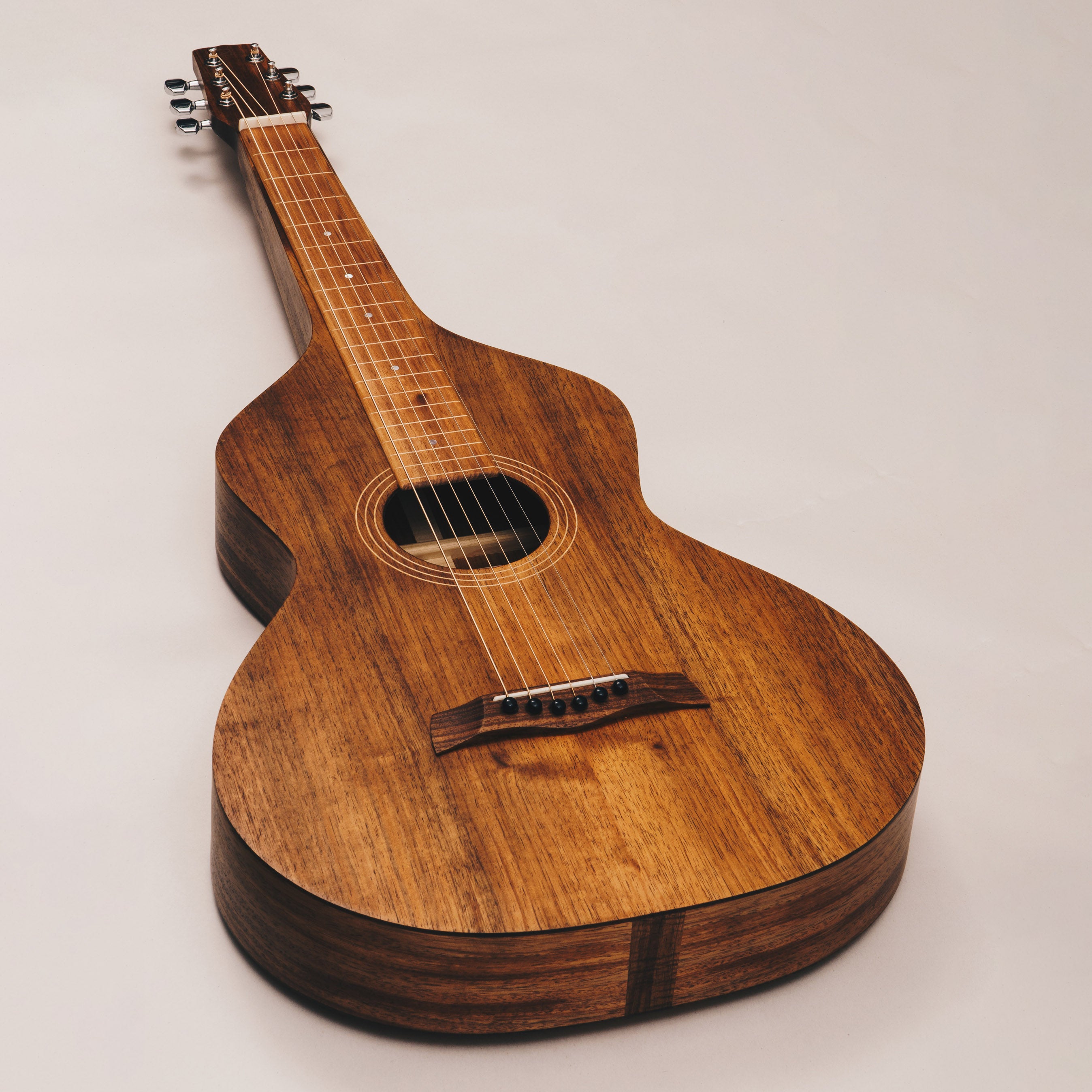 Style 1 Weissenborn Guitar Weissenborn Acoustic Lap Steel Slide Guitar by master luthier Richard Wilson. Handcrafted in Australia. Serial no. RW2314-404.