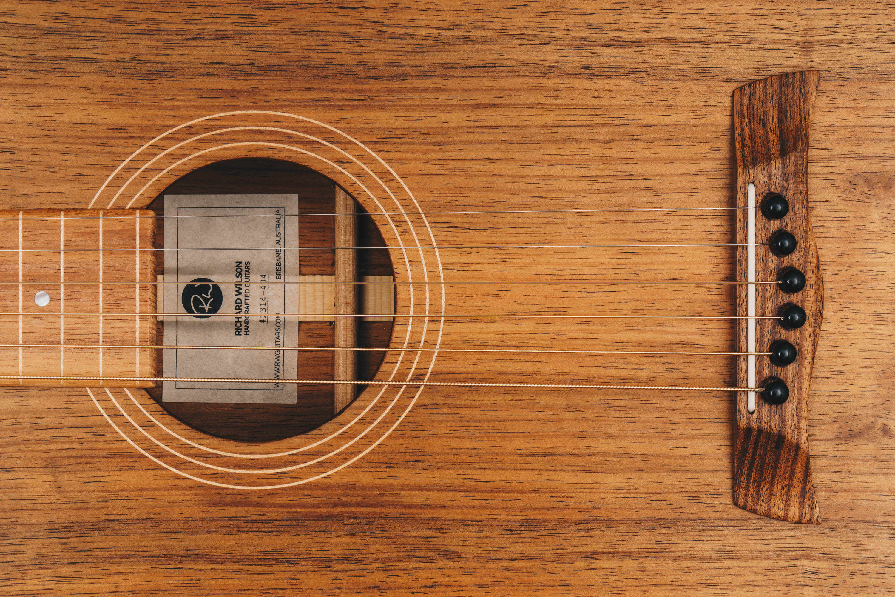Style 1 Weissenborn Guitar Weissenborn Acoustic Lap Steel Slide Guitar by master luthier Richard Wilson. Handcrafted in Australia. Serial no. RW2314-404.