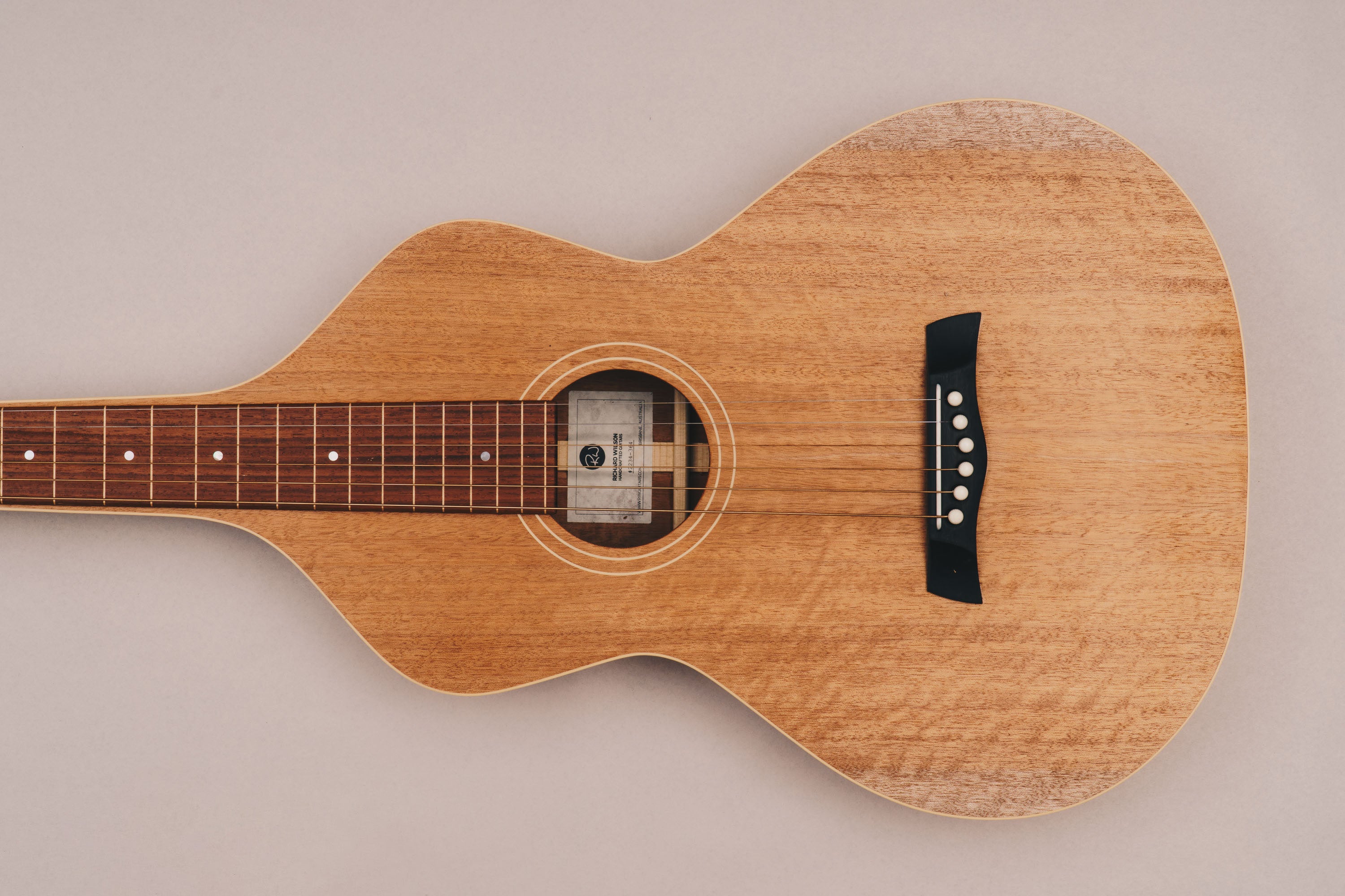 Style 1.5 Weissenborn Guitar Weissenborn Acoustic Lap Steel Slide Guitar by master luthier Richard Wilson. Handcrafted in Australia. Serial no. RW2234-364.