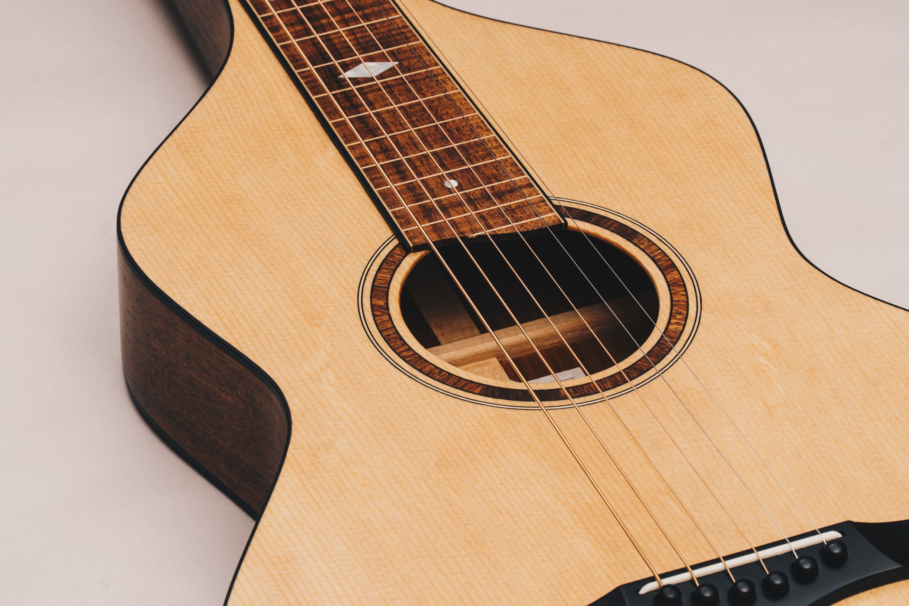 Style 2 Weissenborn Guitar - Sitka Spruce & Tasmanian Blackwood Weissenborn Acoustic Lap Steel Slide Guitar by master luthier Richard Wilson. Handcrafted in Australia. Serial no. RW2228-358.