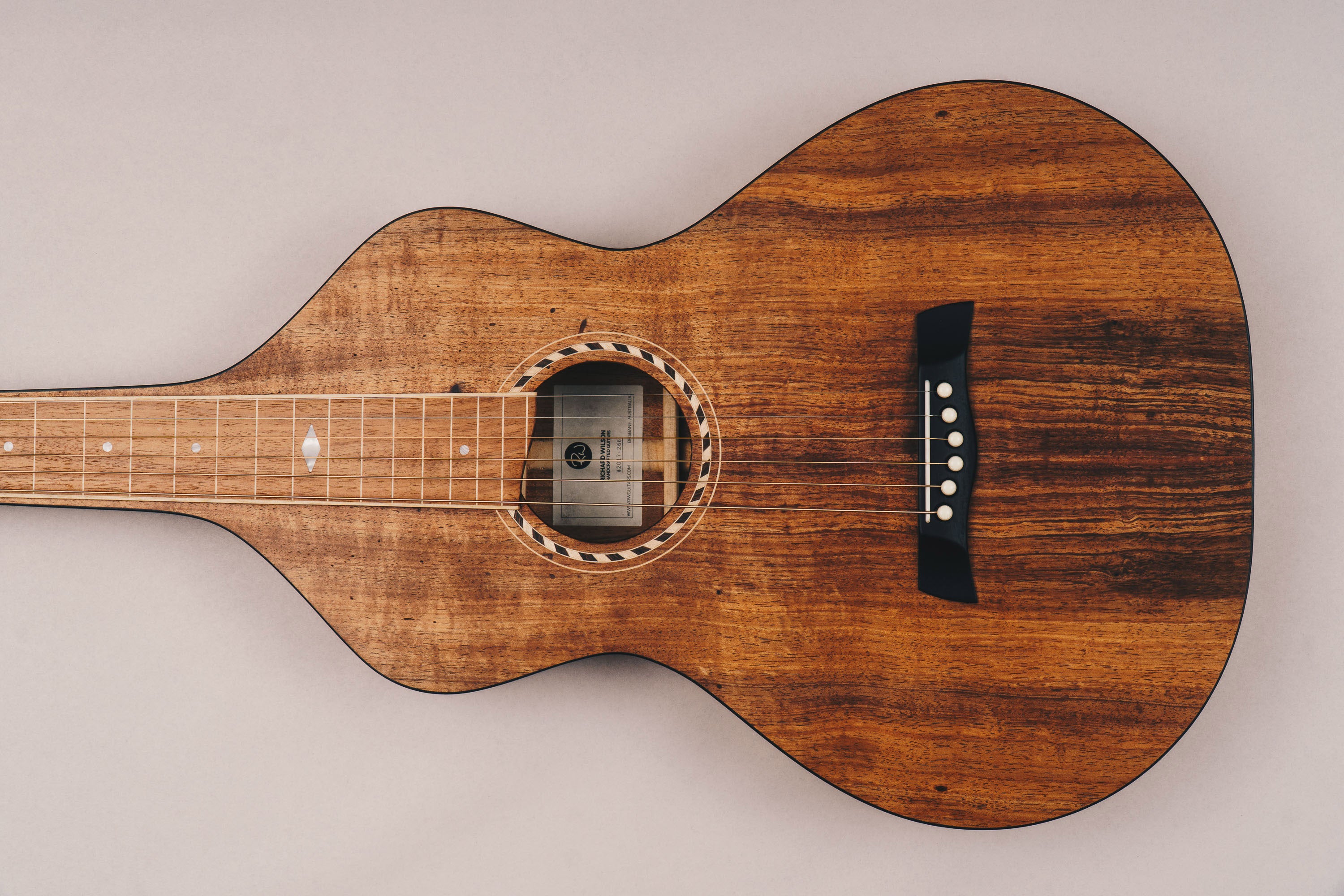 Style 2 Weissenborn Guitar Weissenborn Acoustic Lap Steel Slide Guitar by master luthier Richard Wilson. Handcrafted in Australia. Serial no. RW2017-266.