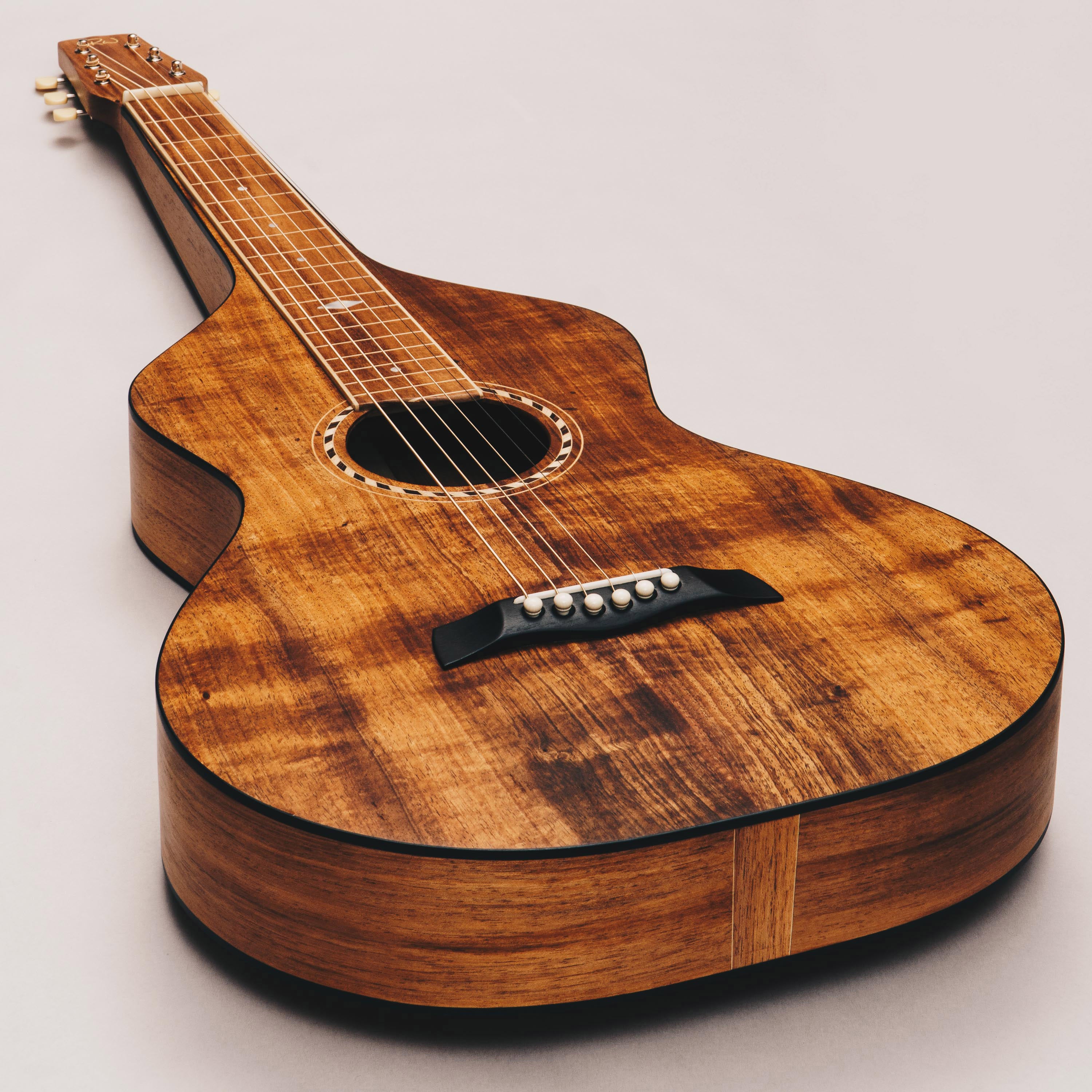 Style 2 Weissenborn Guitar Weissenborn Acoustic Lap Steel Slide Guitar by master luthier Richard Wilson. Handcrafted in Australia. Serial no. RW2017-266.