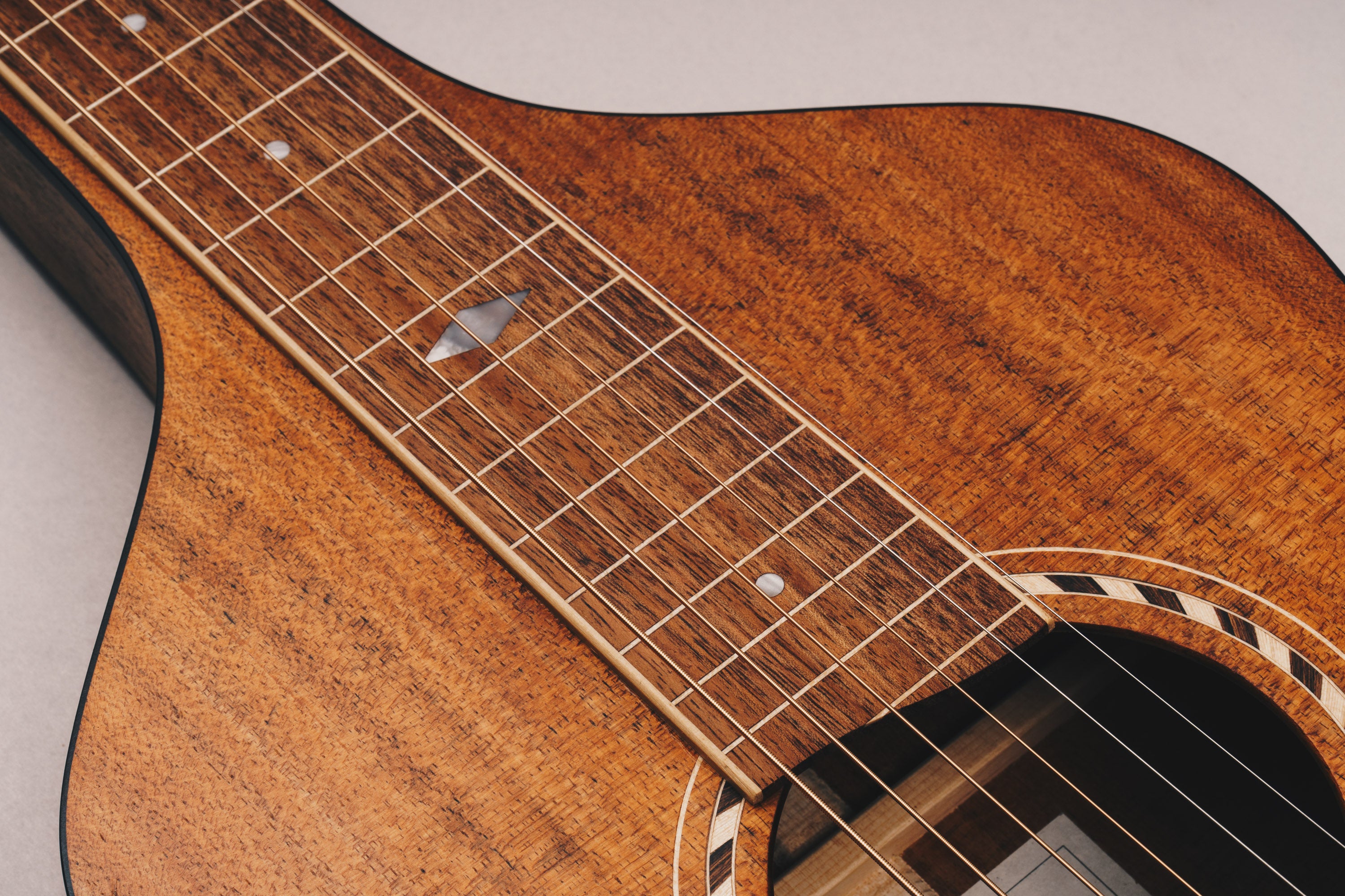 Style 2 Weissenborn Guitar Weissenborn Acoustic Lap Steel Slide Guitar by master luthier Richard Wilson. Handcrafted in Australia. Serial no. RW2025-274.