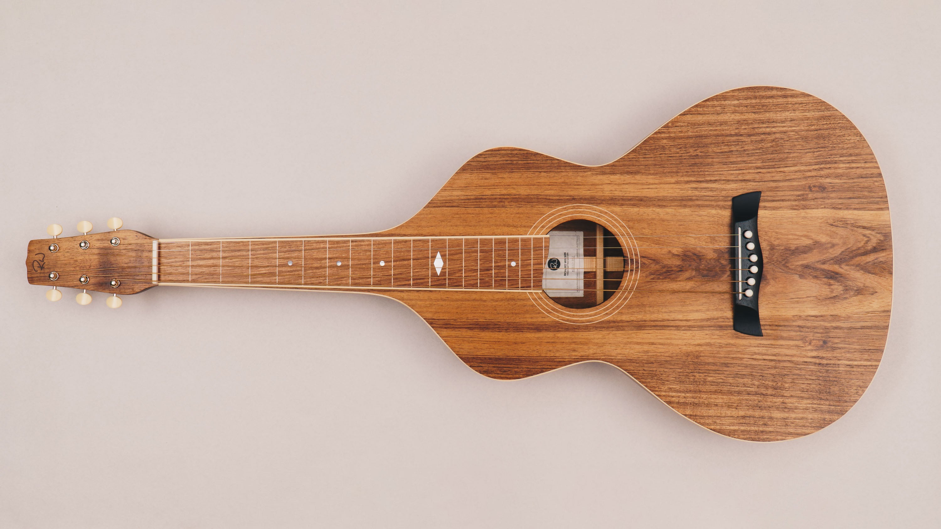 Style 2 Weissenborn Guitar Weissenborn Acoustic Lap Steel Slide Guitar by master luthier Richard Wilson. Handcrafted in Australia. Serial no. RW2222-252.