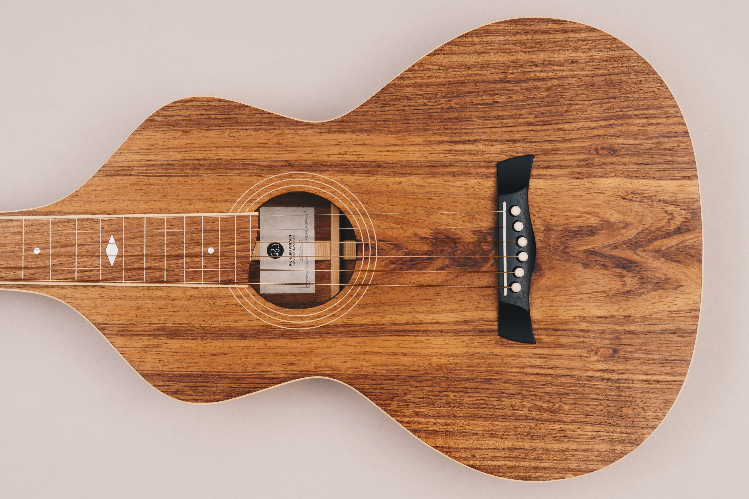 Style 2 Weissenborn Guitar Weissenborn Acoustic Lap Steel Slide Guitar by master luthier Richard Wilson. Handcrafted in Australia. Serial no. RW2222-252.