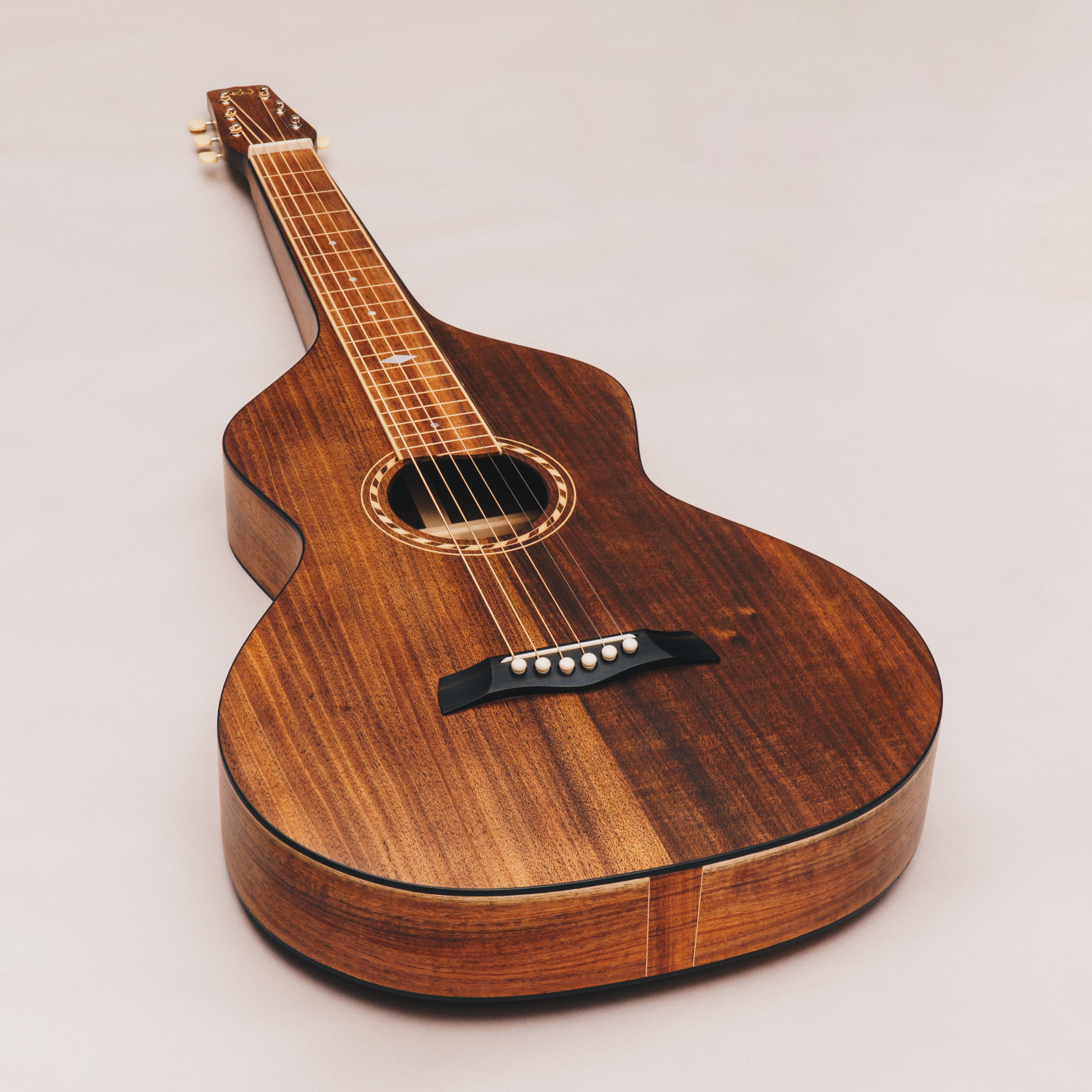 Style 2 Weissenborn Guitar Weissenborn Acoustic Lap Steel Slide Guitar by master luthier Richard Wilson. Handcrafted in Australia. Serial no. RW2227-357.
