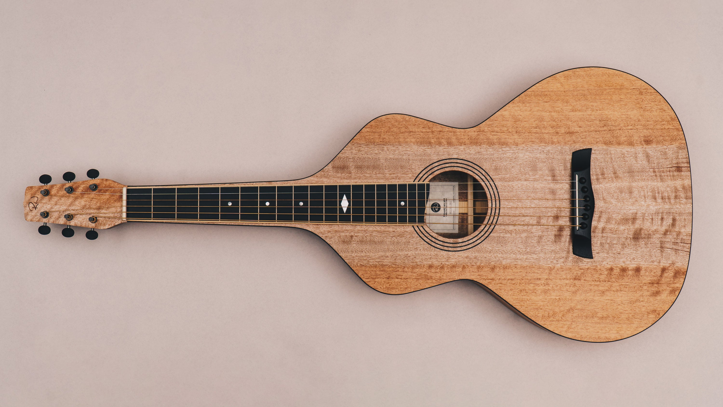 Style 2 Weissenborn Guitar Weissenborn Acoustic Lap Steel Slide Guitar by master luthier Richard Wilson. Handcrafted in Australia. Serial no. RW2230-360.