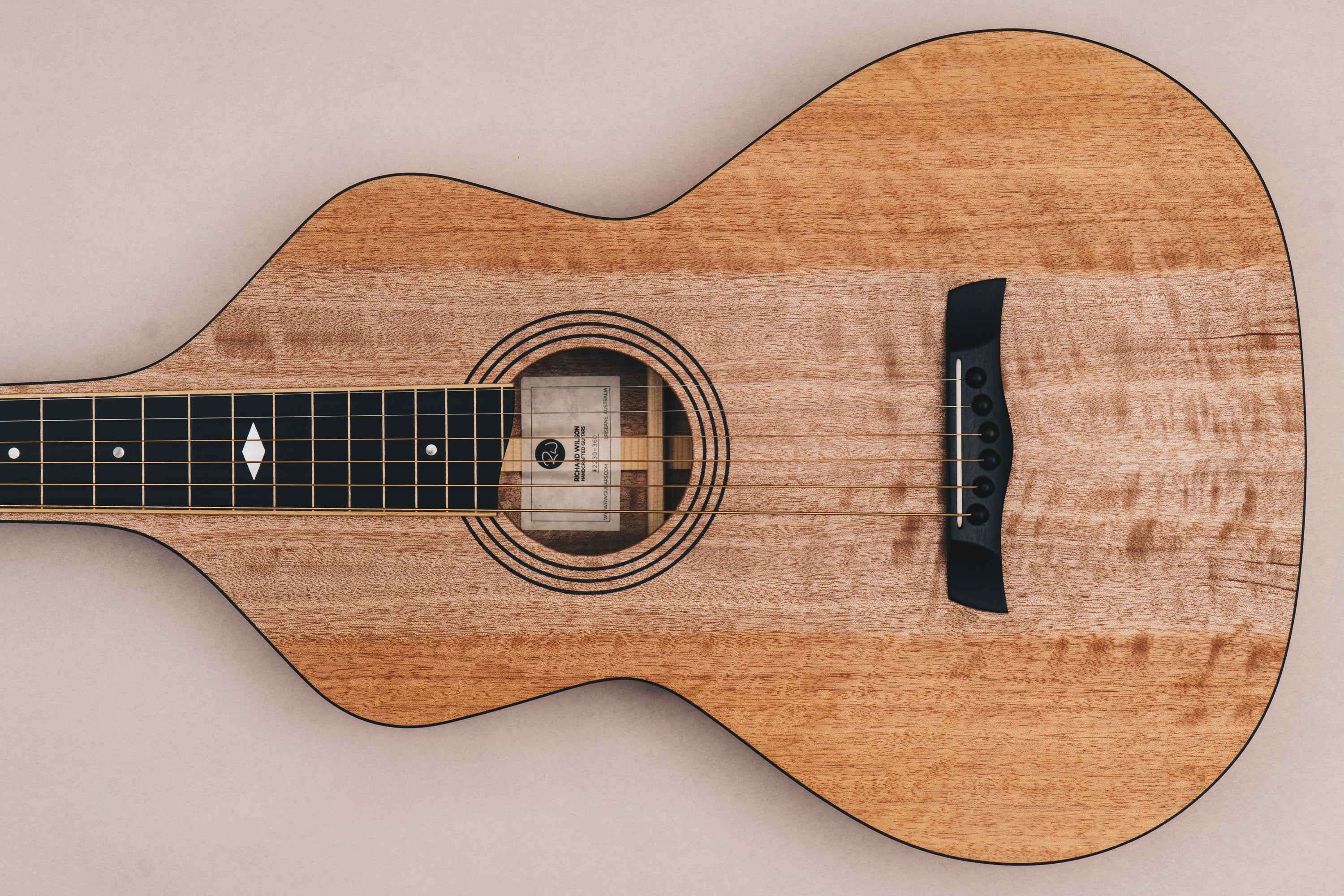Style 2 Weissenborn Guitar Weissenborn Acoustic Lap Steel Slide Guitar by master luthier Richard Wilson. Handcrafted in Australia. Serial no. RW2230-360.